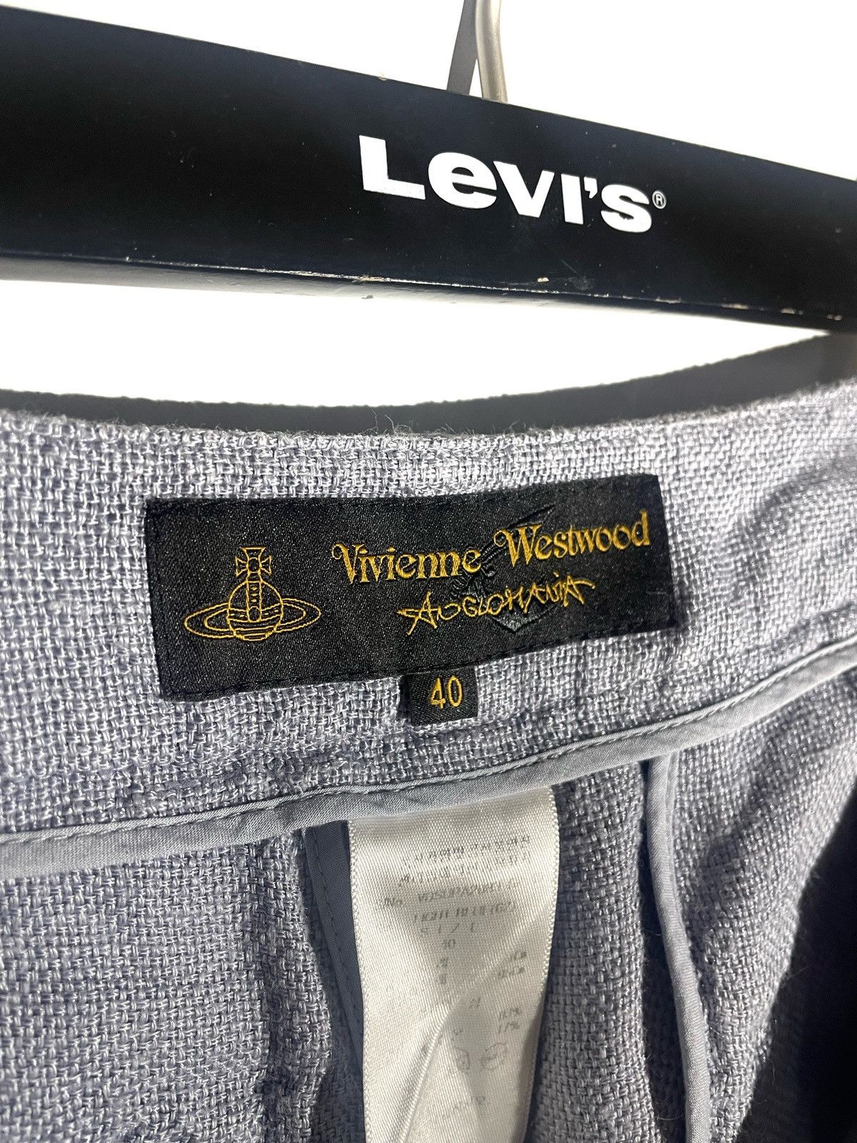 Designer × Vivienne Westwood Vivienne Westwood Women Linen Shorts Size 40/L Made In Korea Size 27" / US 4 / IT 40 - 8 Thumbnail