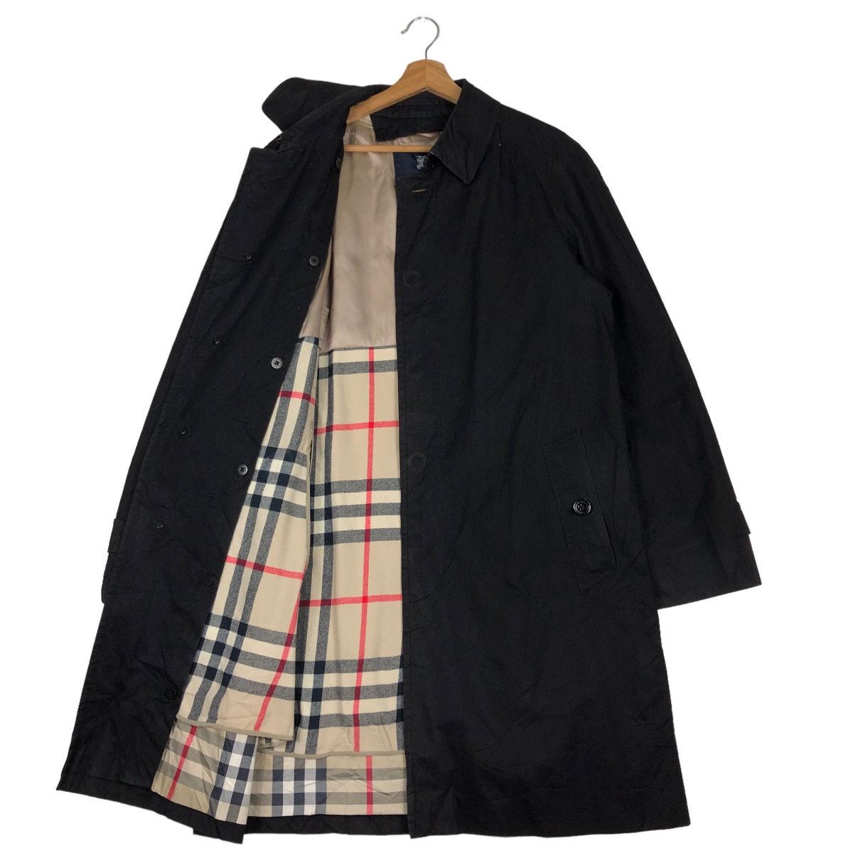 Burberry 🔥Vintage Long Jacket Burberry London Nova Check Size US M / EU 48-50 / 2 - 9 Thumbnail