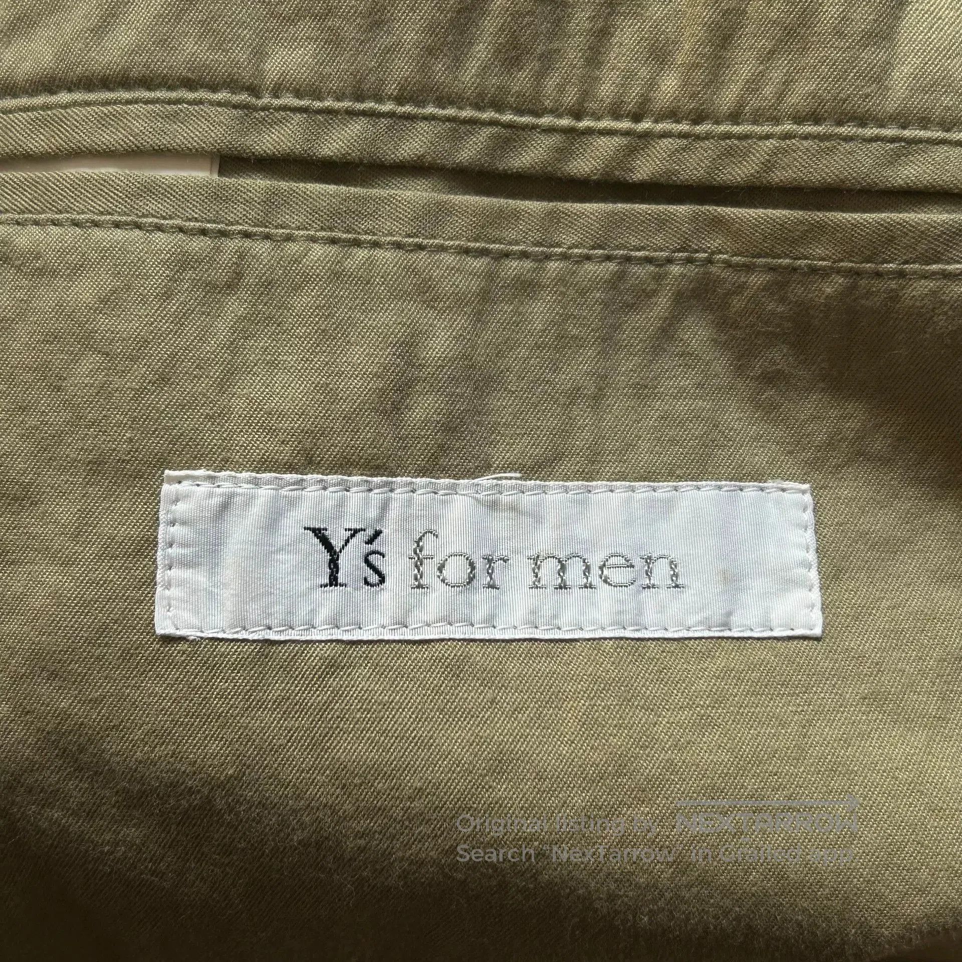 Y's for Men yohji yamamoto 90s oversized collar jacket. Size US M / EU 48-50 / 2 - 7 Thumbnail