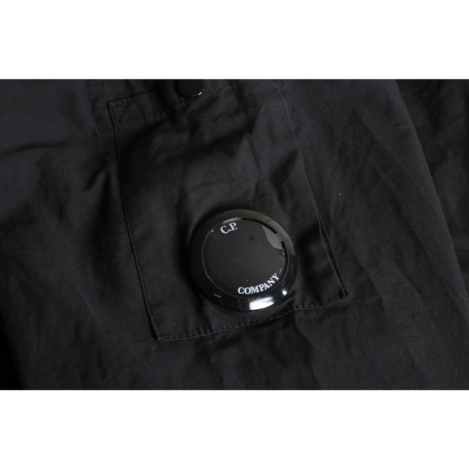 Vintage C.P. COMPANY Overshirt Jacket Men M Black Full Zip MJ6183 Size US M / EU 48-50 / 2 - 5 Thumbnail