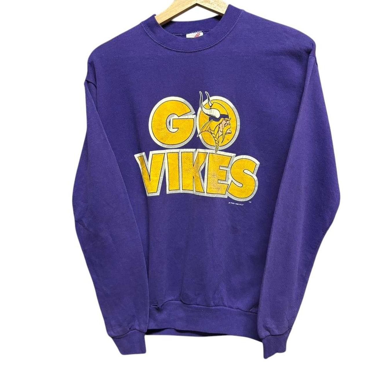 NFL × Vintage Vintage Vikings sweatshirt size: S Size US S / EU 44-46 / 1 - 1 Thumbnail