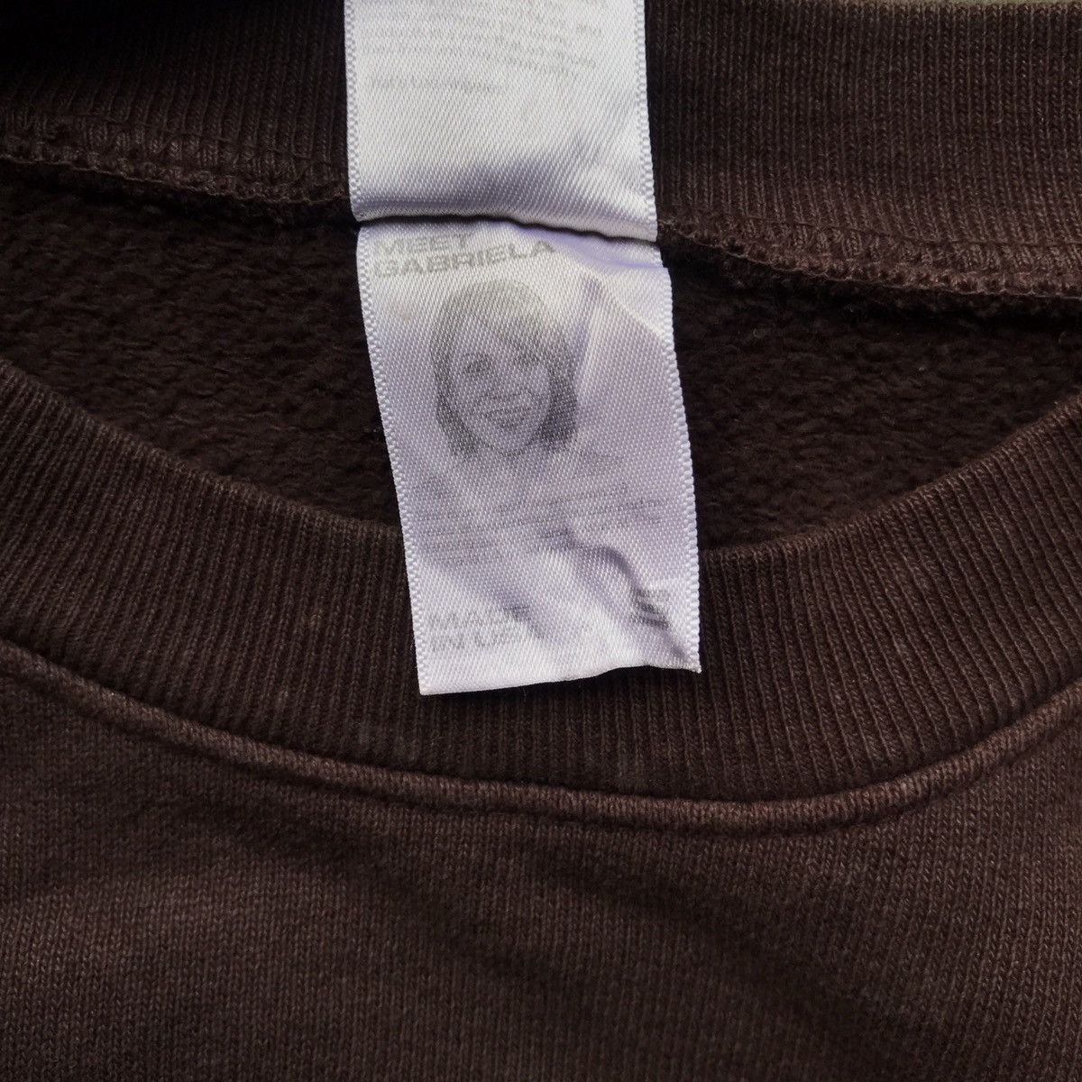 If Six Was Nine × Los Angeles Apparel blank crewneck dark brown Size US S / EU 44-46 / 1 - 3 Thumbnail
