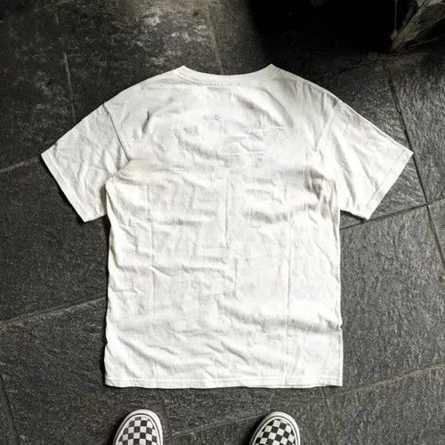 Japanese Brand Kasuga x Miki White casual retro half apple print t-shirt Size US M / EU 48-50 / 2 - 2 Thumbnail