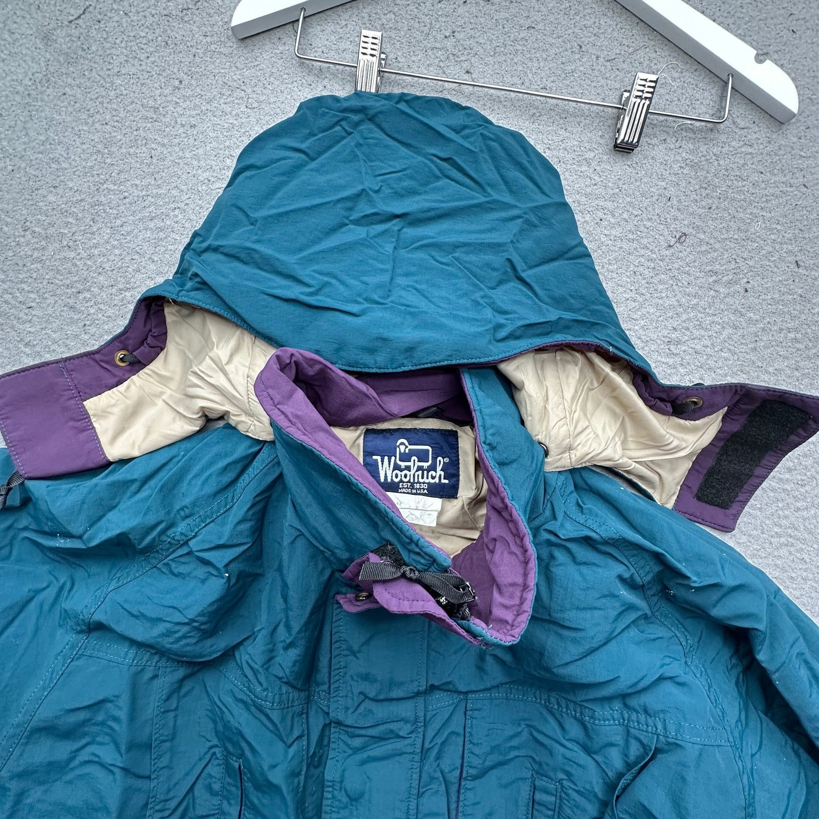 Woolrich Woolen Mills Vintage 90s Woolrich Thinsulate Parka Hooded Jacket Medium Size US M / EU 48-50 / 2 - 11 Thumbnail