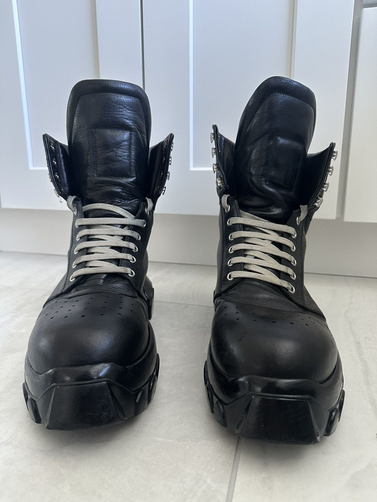 Rick Owens RICK OWENS TRACTOR DUNK BOZO BOOT Size US 11 / EU 44 - 5 Thumbnail
