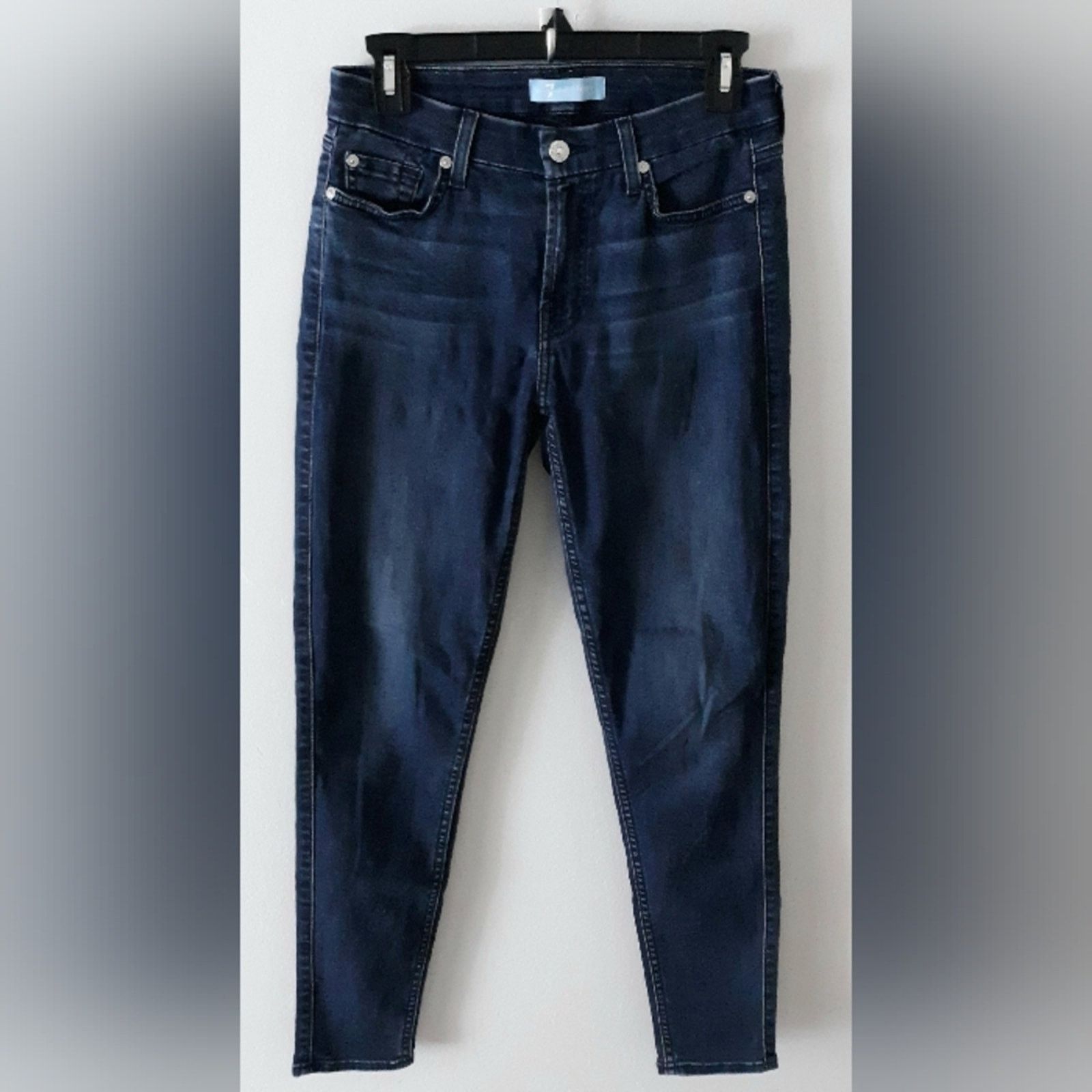 7 For All Mankind 7 For All Mankind Blair Skinny Ankle Jeans Size 28" / US 6 / IT 42 - 2 Thumbnail