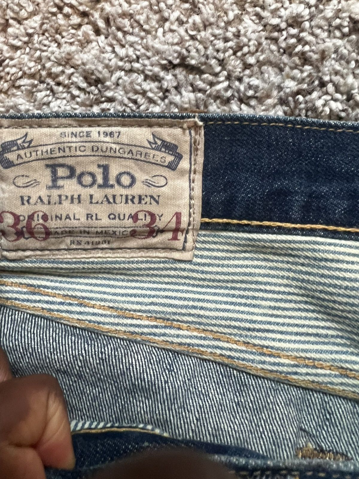 Polo Ralph Lauren Polo Ralph Lauren denim Size US 34 / EU 50 - 2 Thumbnail