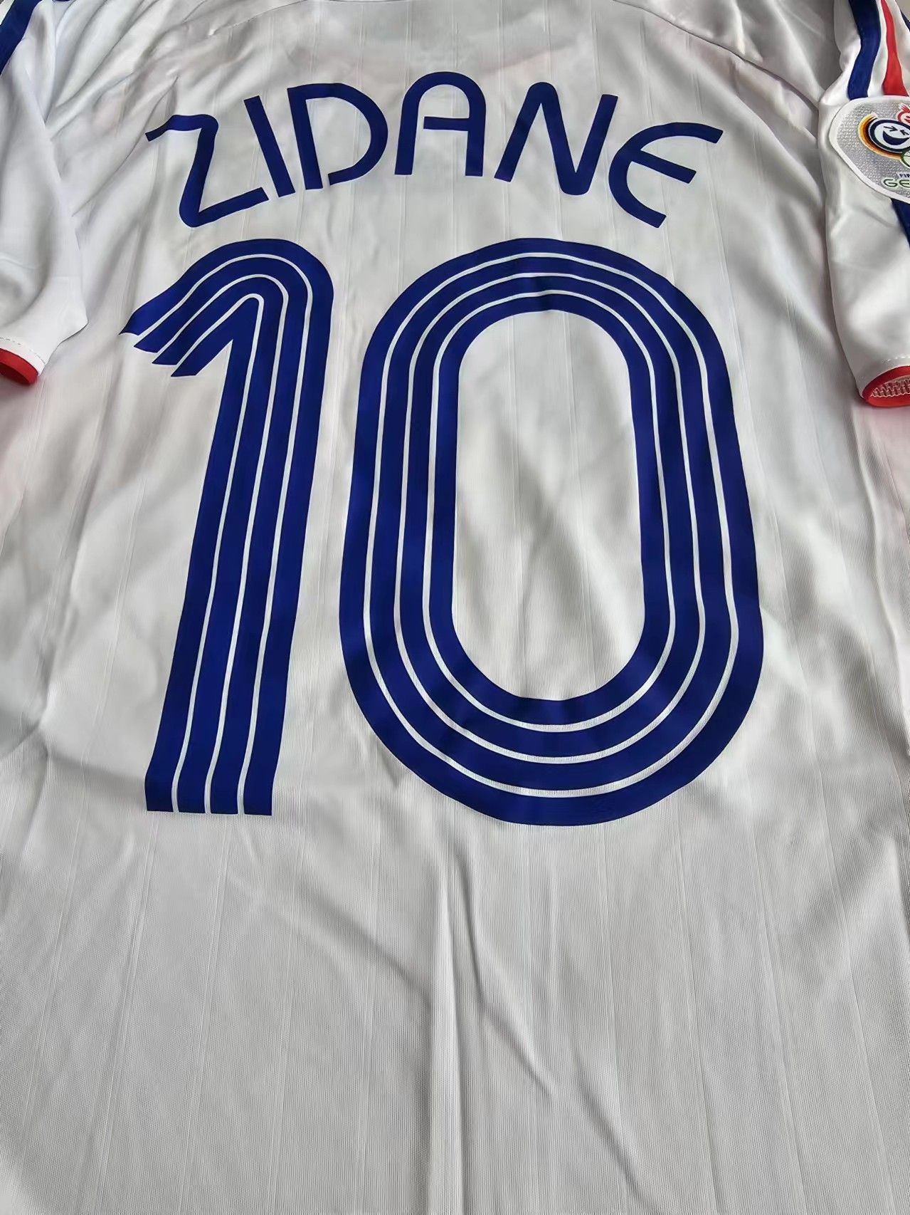 Other 2006 Worlf Cup France 10 Zidane Jersey Away Size US XXL / EU 58 / 5 - 4 Thumbnail