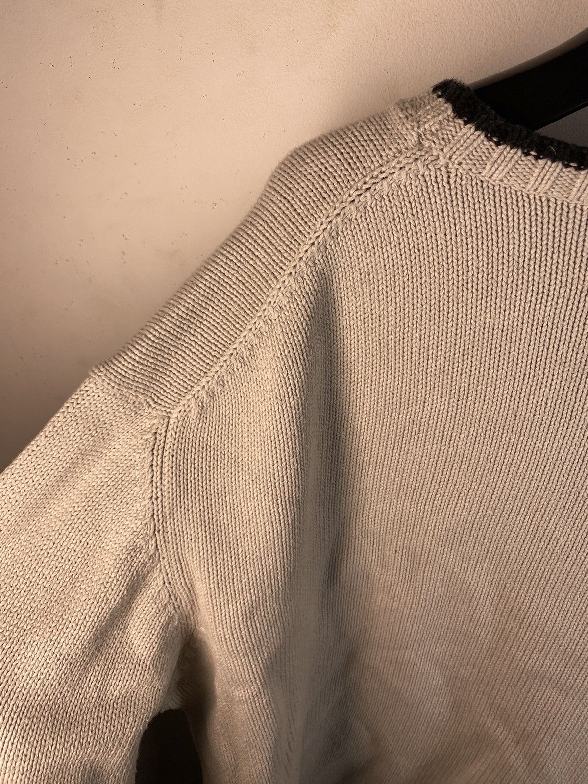 Pale YSL Sweater Knit Yves Saint Laurent Sweater