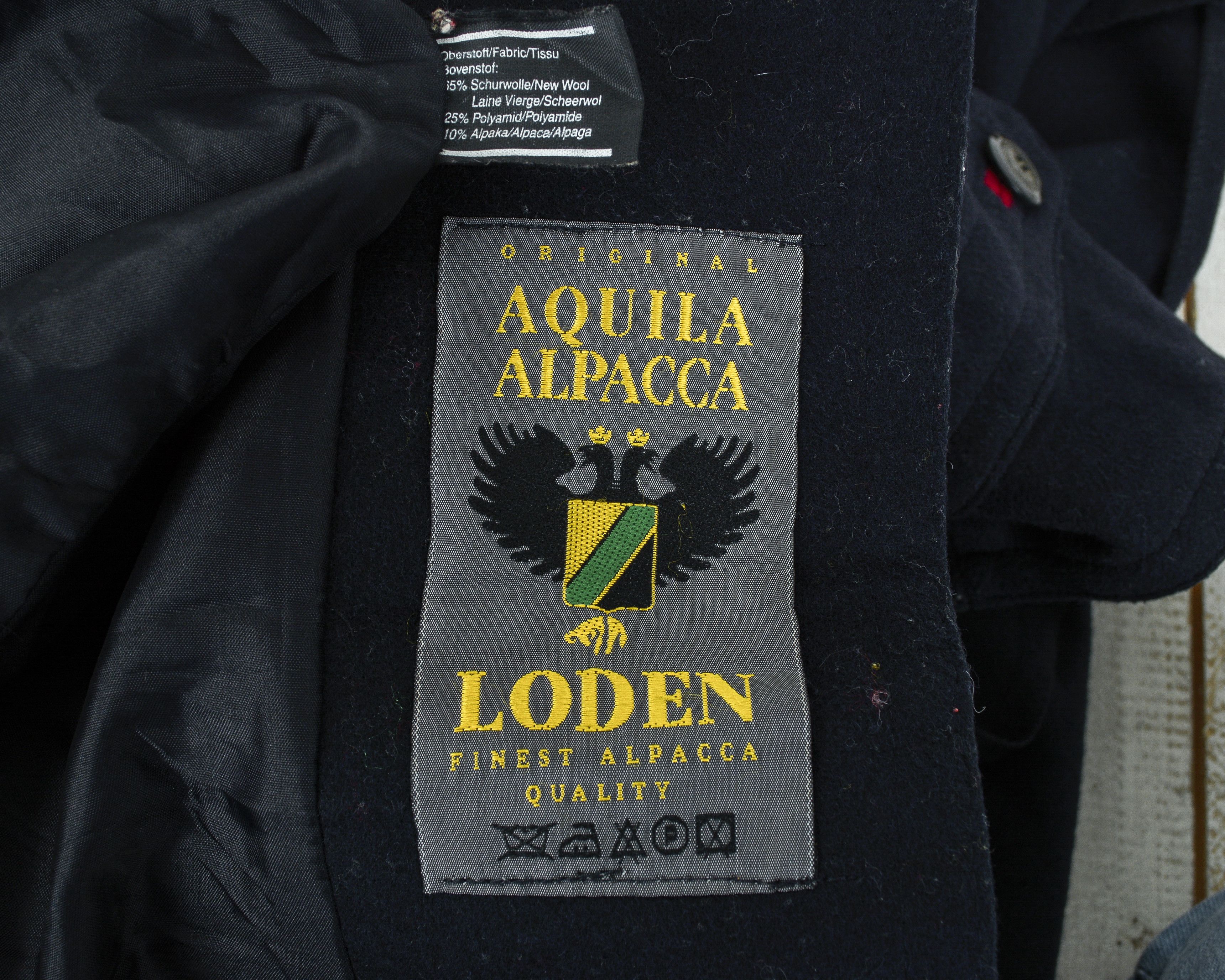 Vintage Original Aquila Alpacca Loden Alpaca Wool Coat Button Up Size L / US 10 / IT 46 - 12 Thumbnail