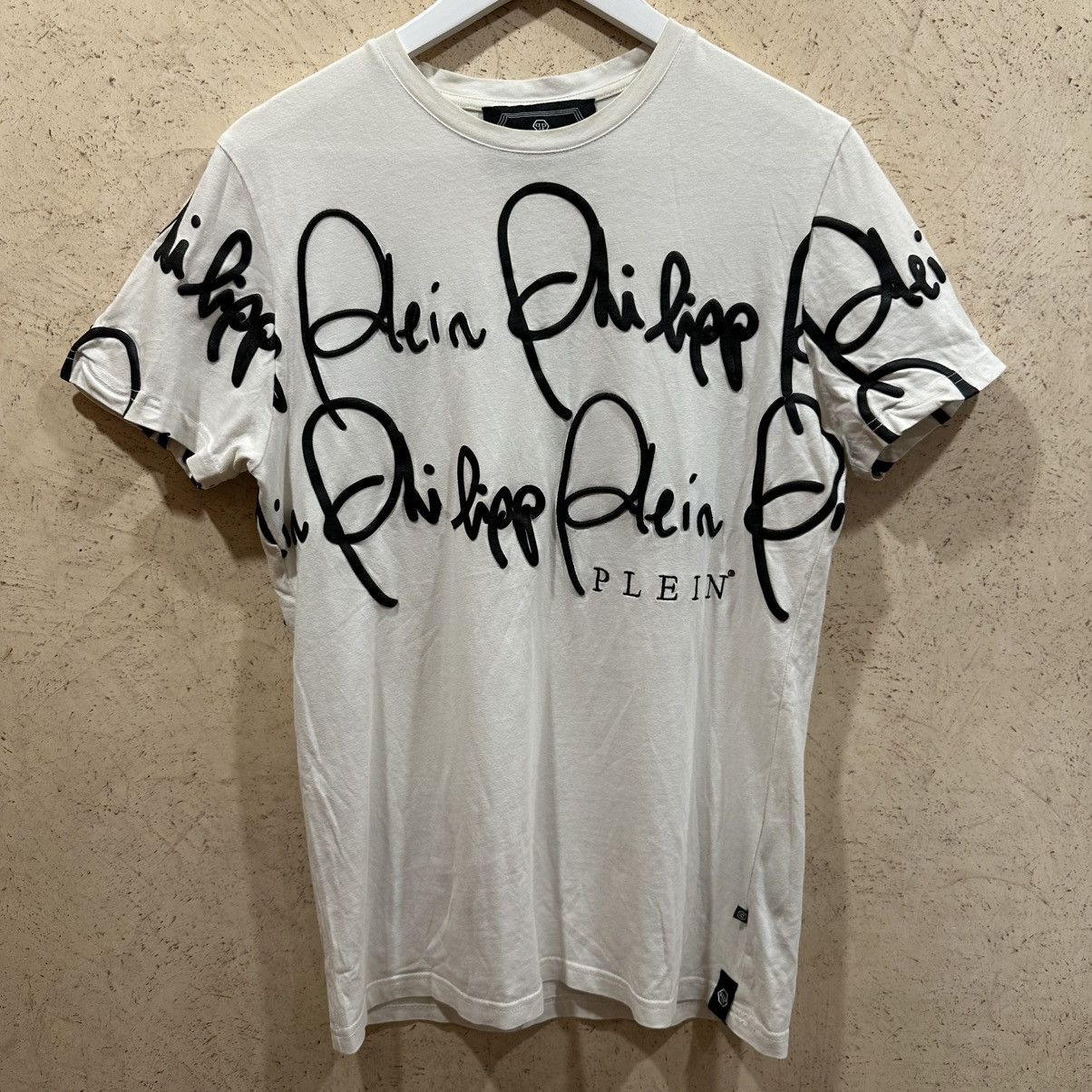 Philipp Plein T-Shirt Philipp Plein Big Logo Size US L / EU 52-54 / 3 - 1 Thumbnail
