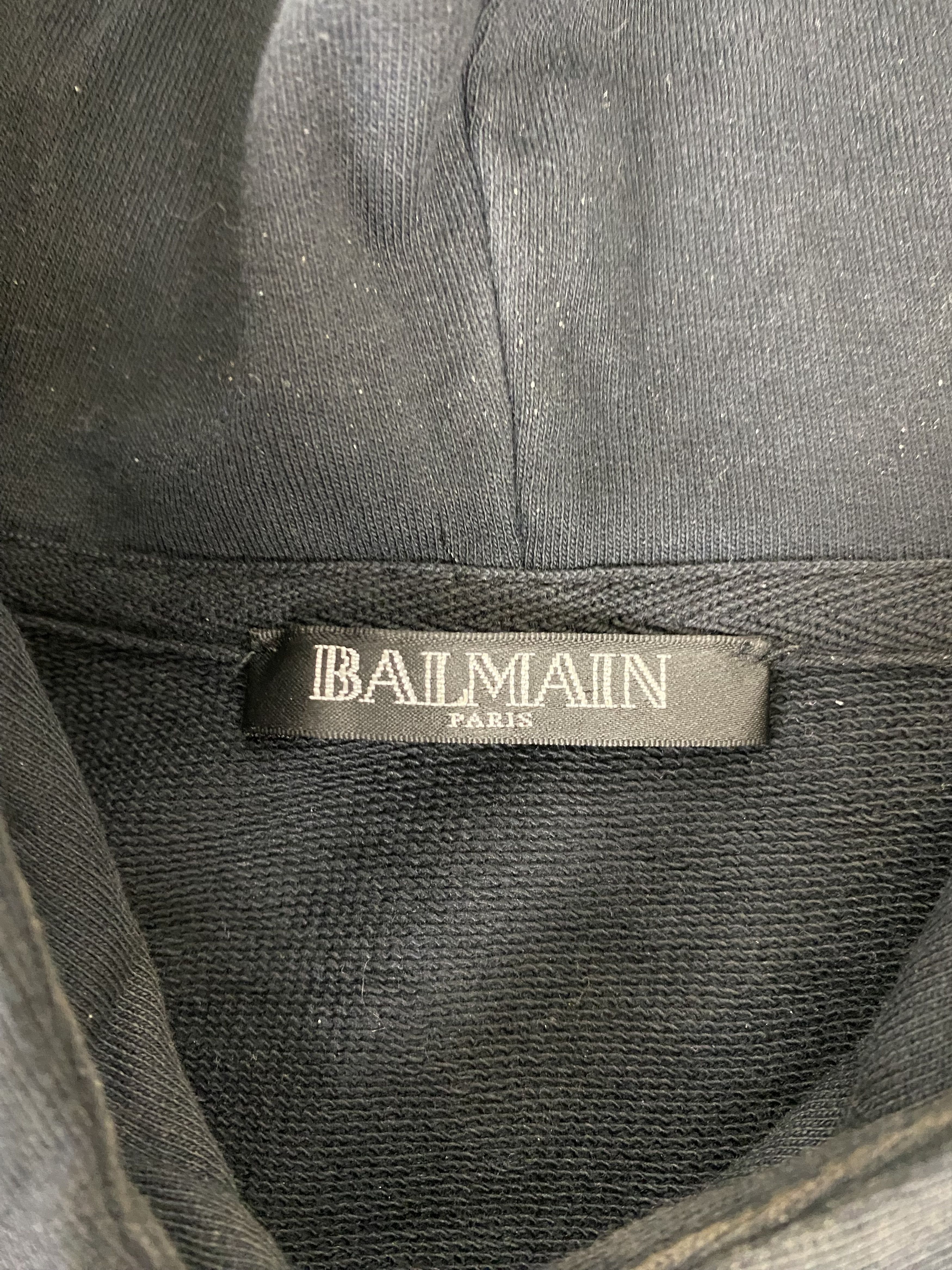 Balmain Balmain Oversized Big Logo Hoodie Size XS / US 0-2 / IT 36-38 - 6 Thumbnail