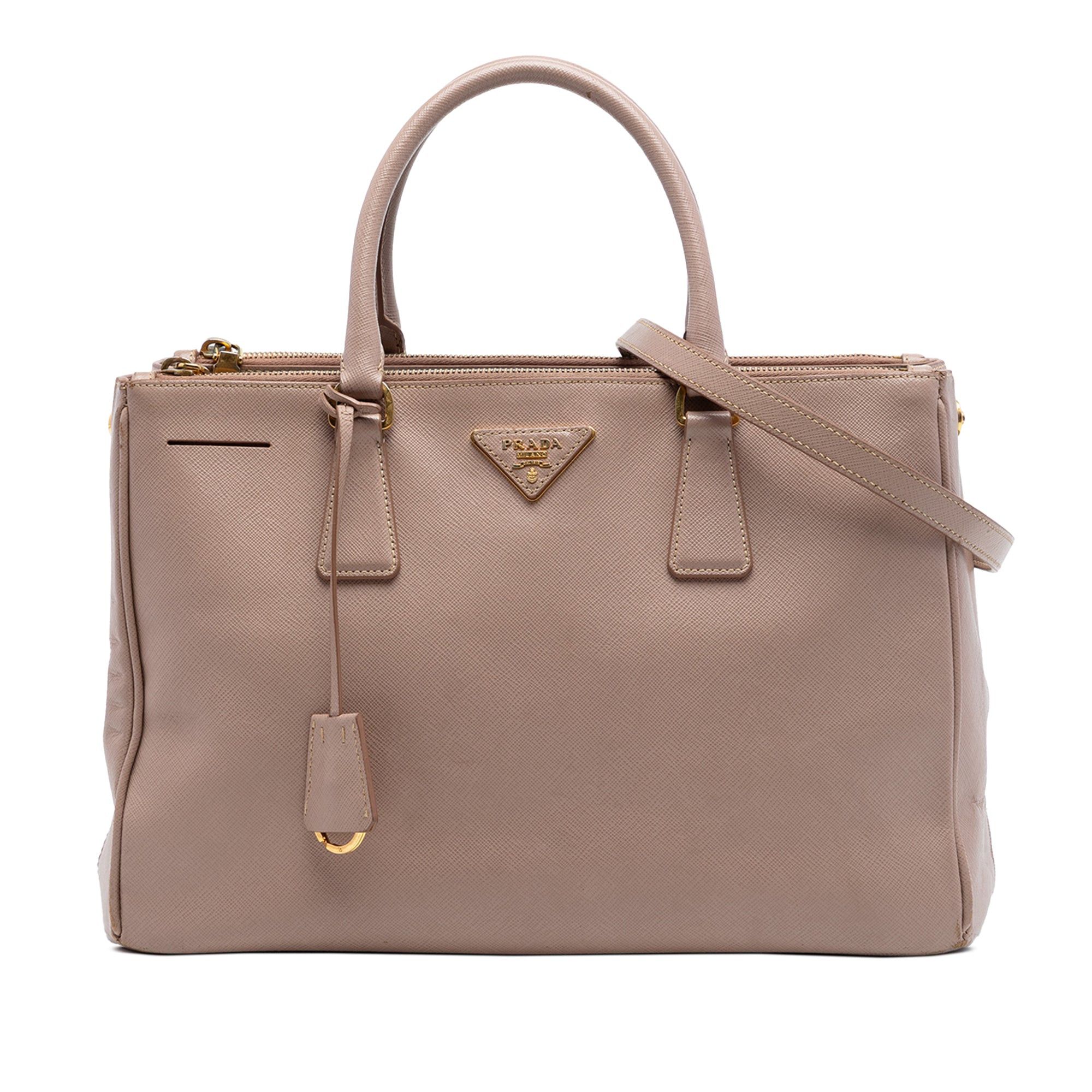 Prada Medium Saffiano Lux Galleria Double Zip Tote Size ONE SIZE - 1 Thumbnail