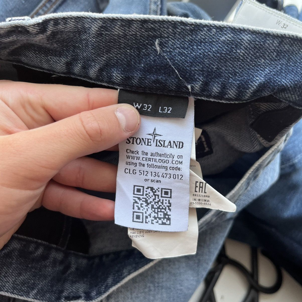 Stone Island Stone Island Jeans Denim Pants Vintage Logo y2k archive Size US 32 / EU 48 - 14 Thumbnail