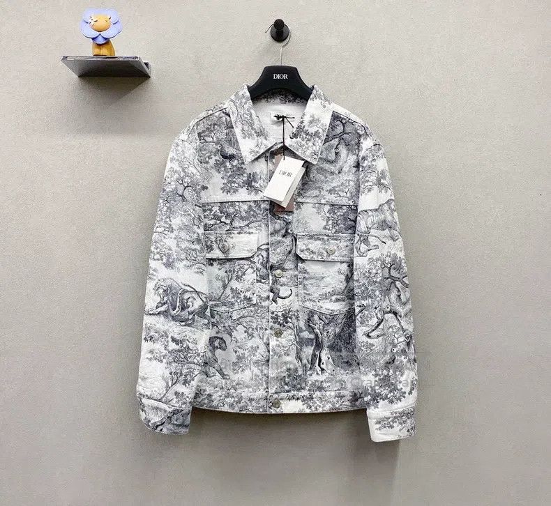 Dior Dior Full-print animal pattern denim jacket Size XS / US 0-2 / IT 36-38 - 1 Thumbnail