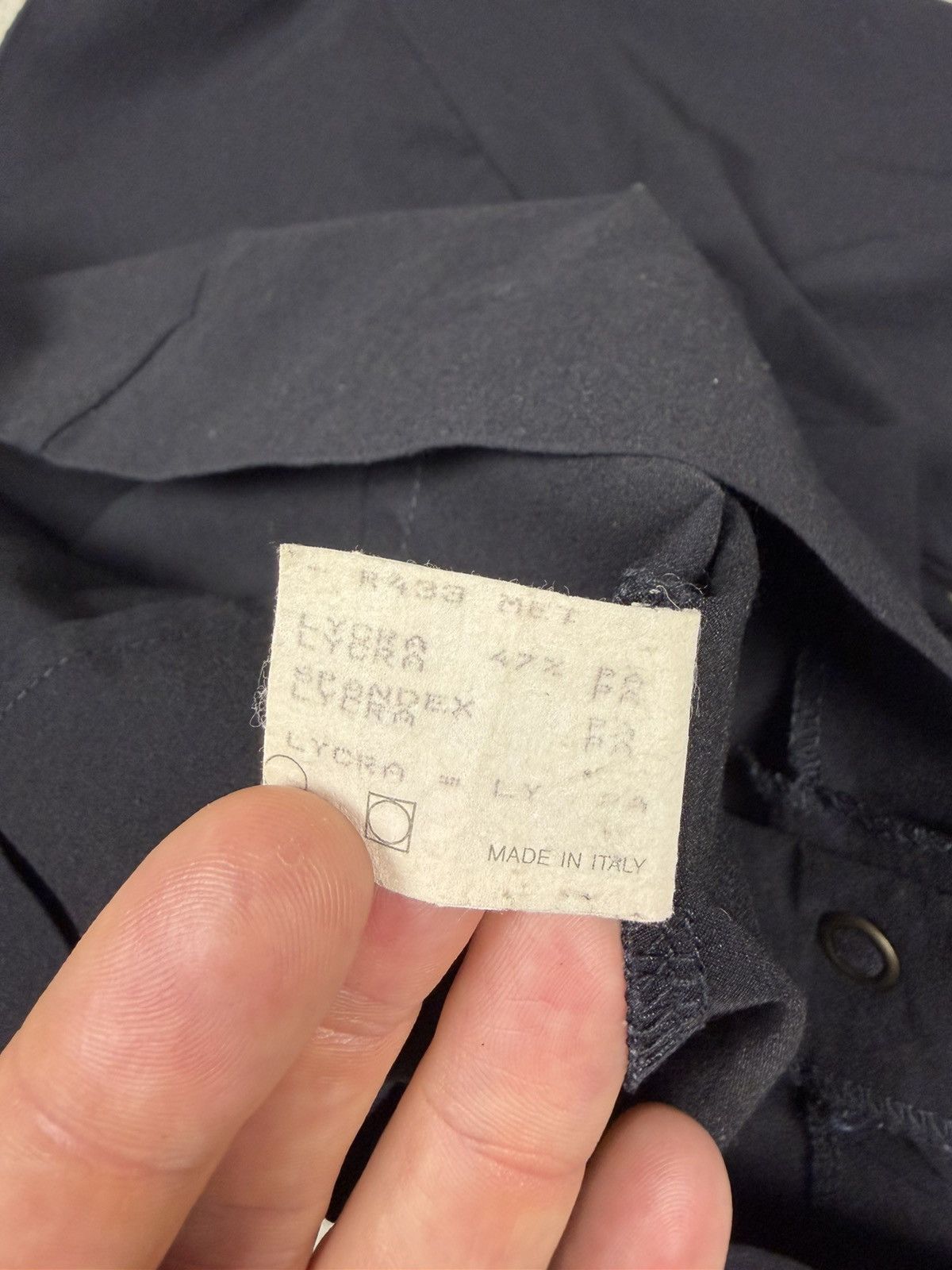 Dolce & Gabbana Vintage Early 90s Dolce & Gabbana Light Black Blazer Jacket Size S / US 4 / IT 40 - 15 Thumbnail