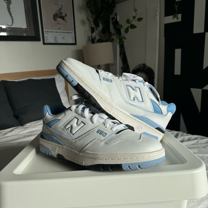 new balance 550 carolina blue