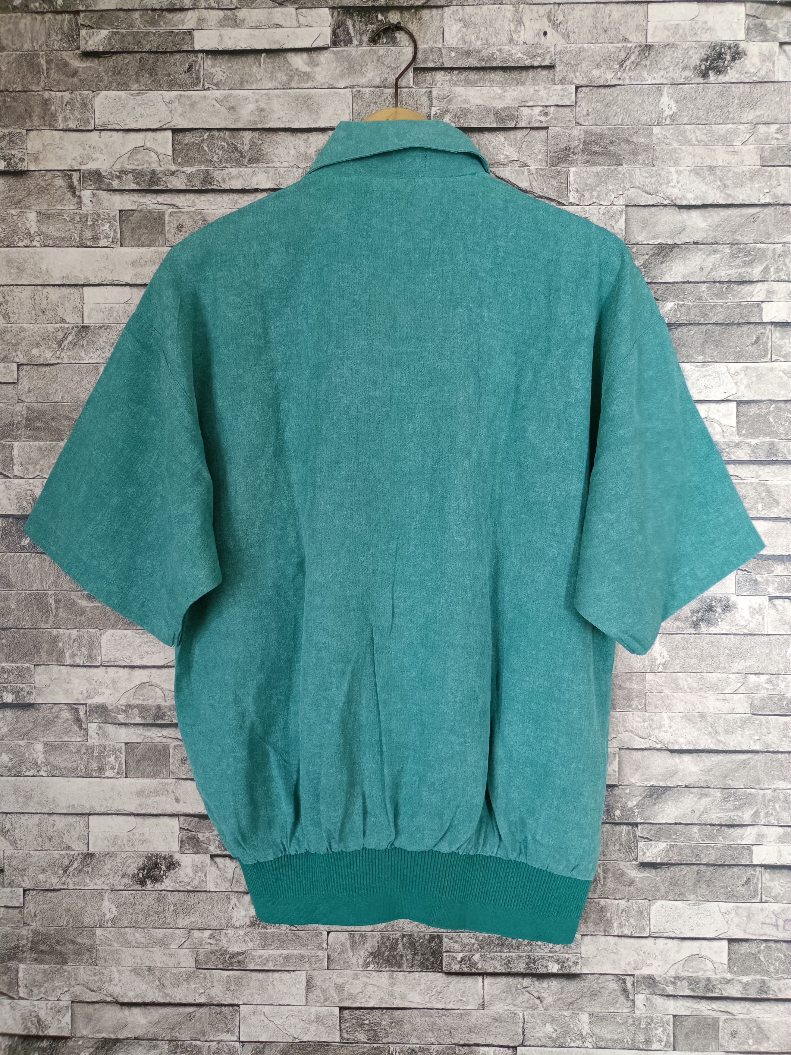 Vintage Vintage silverox japan knit boxy polo shirt Size US L / EU 52-54 / 3 - 4 Thumbnail
