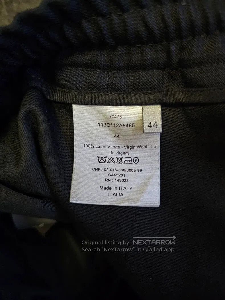 Dior Dior Wool Casual Sweatpants. Size US 44 / EU 60 - 7 Thumbnail