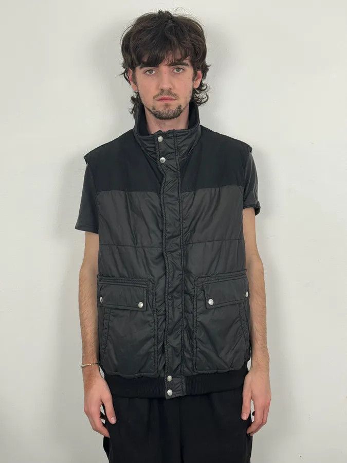 Prada SS2006 Prada Black Nylon Quilted Vest Size US M / EU 48-50 / 2 - 2 Thumbnail
