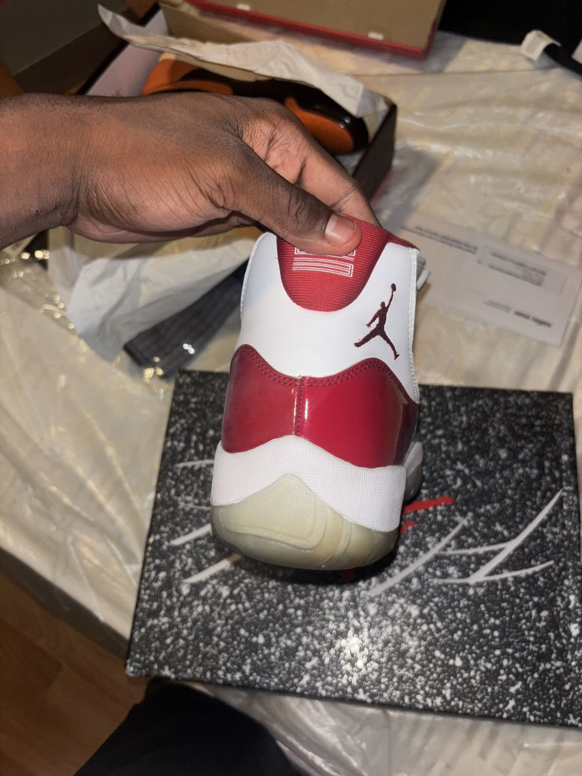 Jordan Brand Nike Air Jordan 11 Retro "Cherry" Size US 12 / EU 45 - 5 Thumbnail