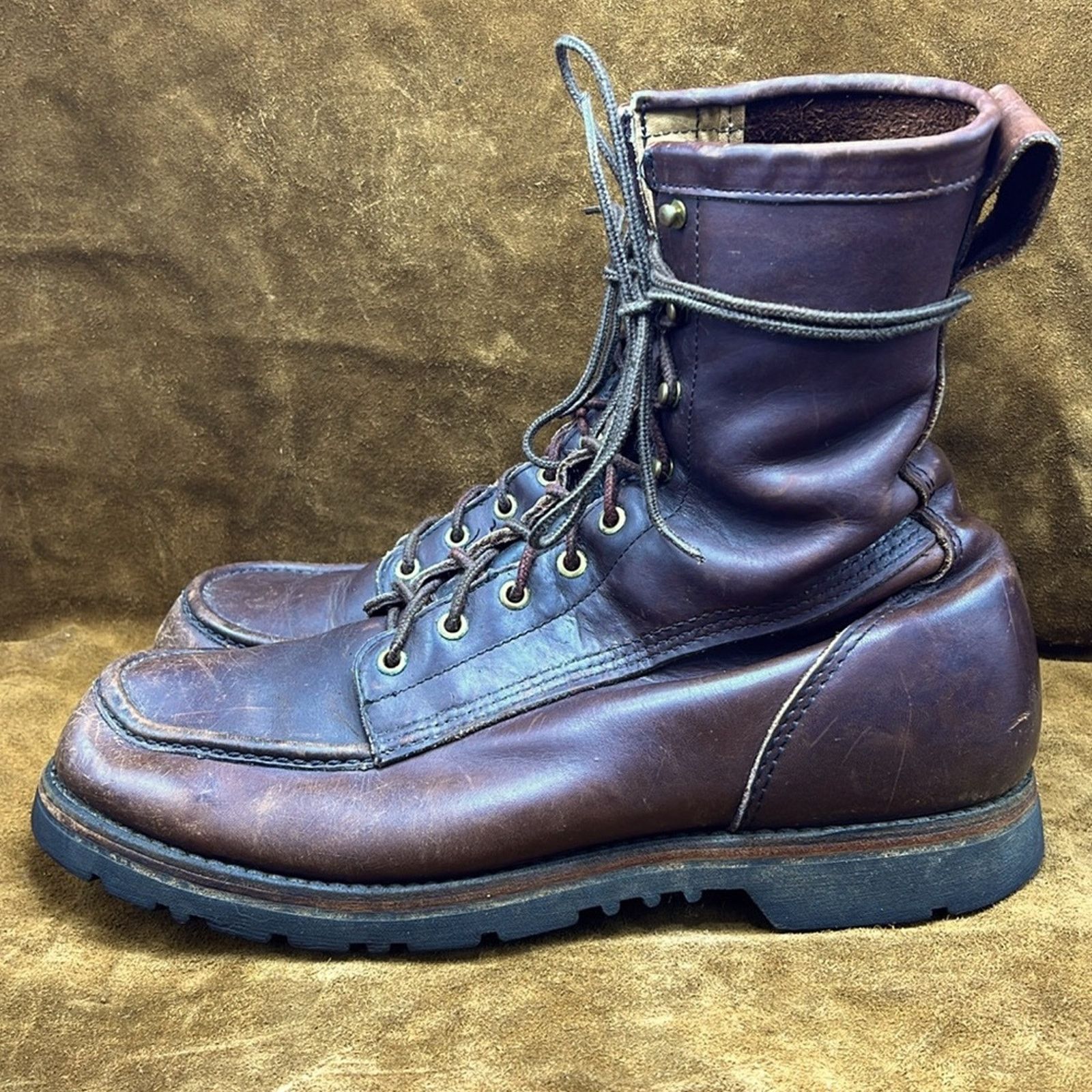 Filson Filson Mock Toe Brown Leather Boots Size US 12 / EU 45 - 3 Thumbnail