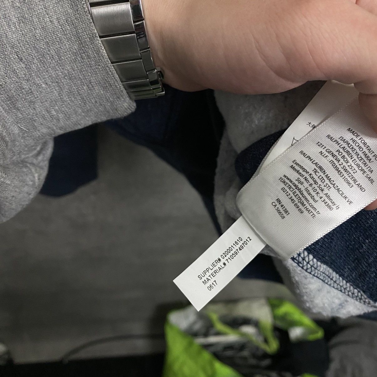 Polo Ralph Lauren Vintage Polo Ralph Lauren Zip Hoodie Rare Y2K Size US S / EU 44-46 / 1 - 11 Thumbnail