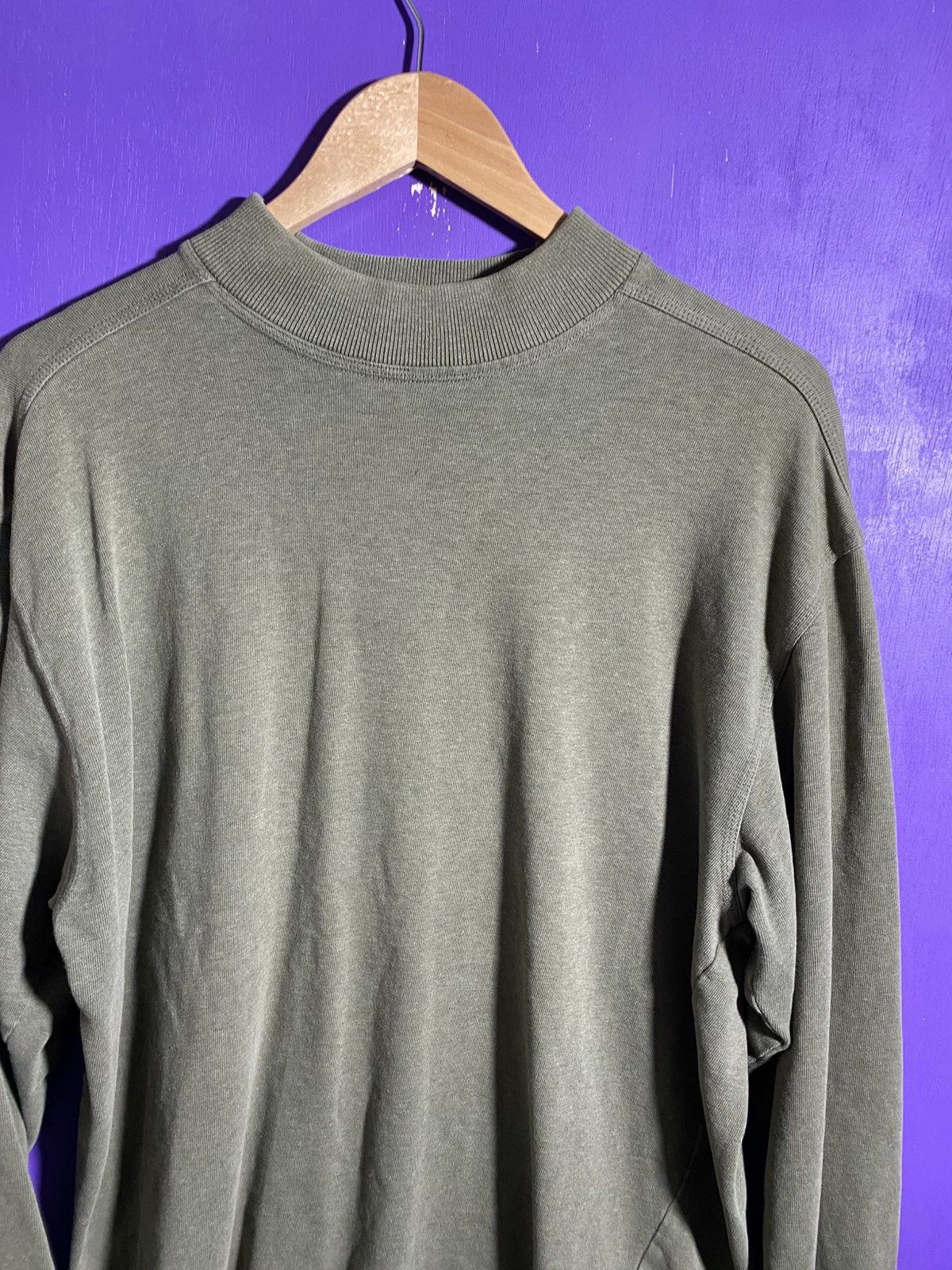 Banana Republic × Vintage Vintage 90s Banana republic mockneck long-sleeve Size US M / EU 48-50 / 2 - 3 Thumbnail