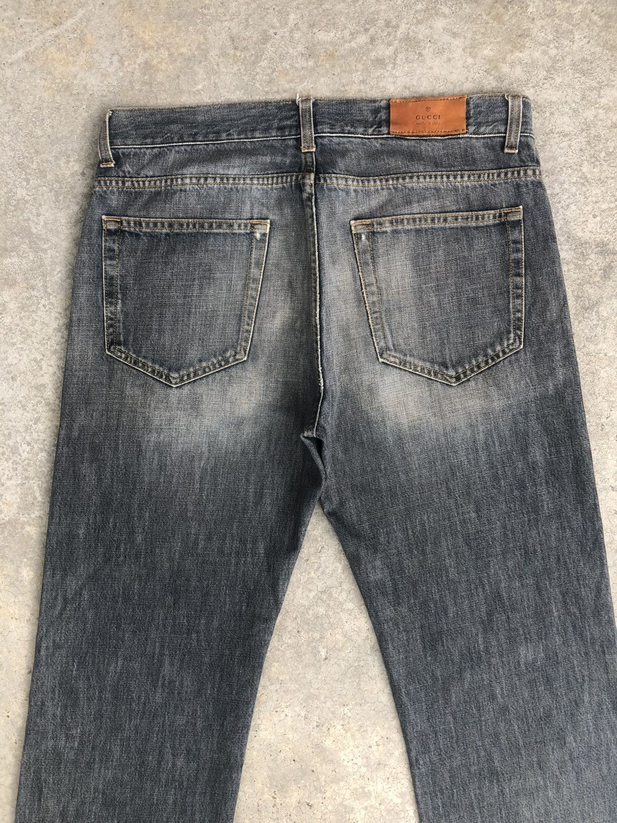 Tom Ford Gucci Distressed Denim Size US 33 - 8 Thumbnail