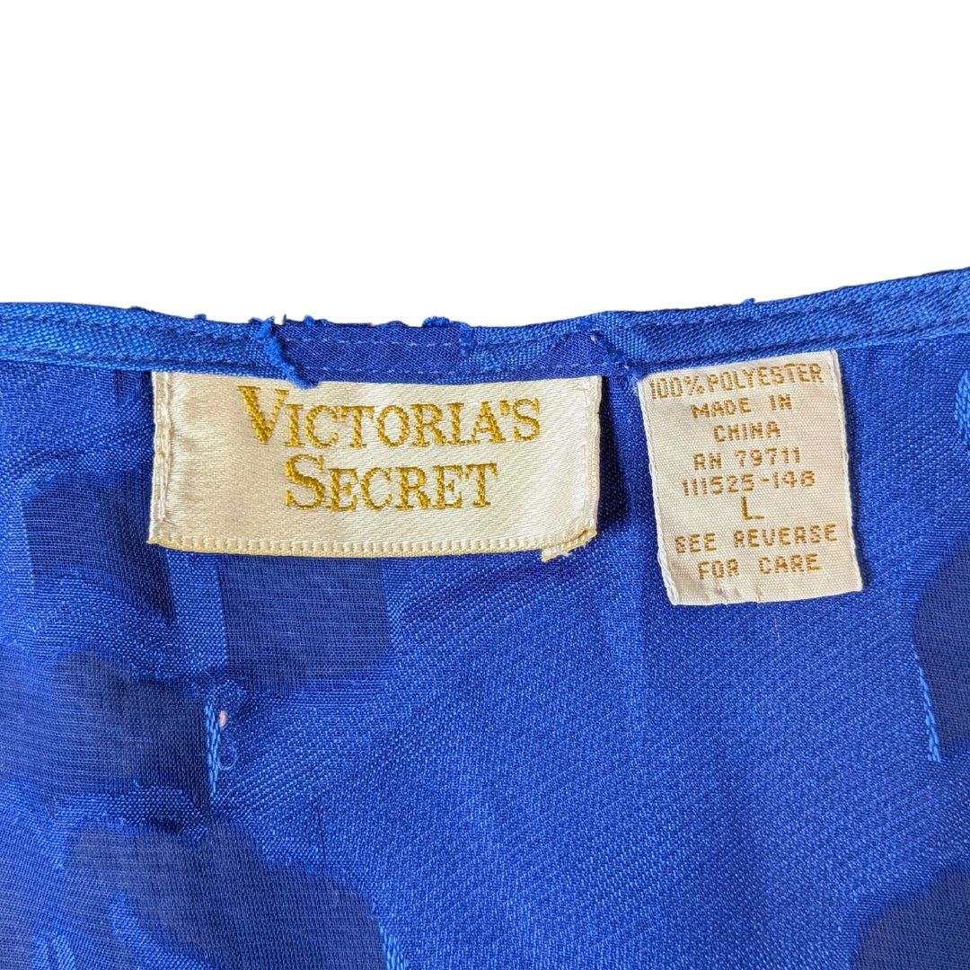 Victoria's Secret Vintage Victoria's Secret Gold Label Button Up Blouse Size L / US 10 / IT 46 - 3 Thumbnail