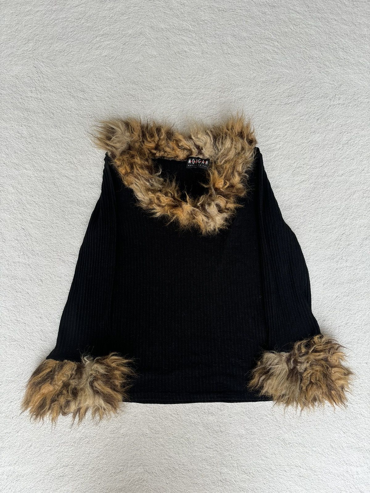 Hysteric Glamour Y2k Morgan De Toi ifsixwasnine fur style longsleeve Size S / US 4 / IT 40 - 1 Thumbnail