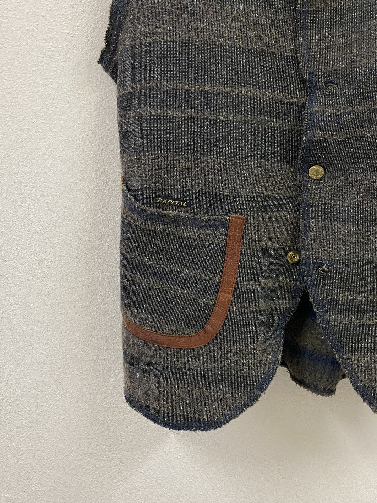 Kapital Vtg Kapital Vest Mohair Size US L / EU 52-54 / 3 - 5 Thumbnail