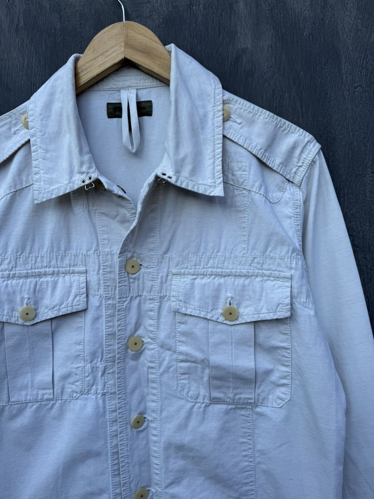 Nigel Cabourn Nigel cabourn military shirt size 50 made in japan Size US L / EU 52-54 / 3 - 2 Thumbnail