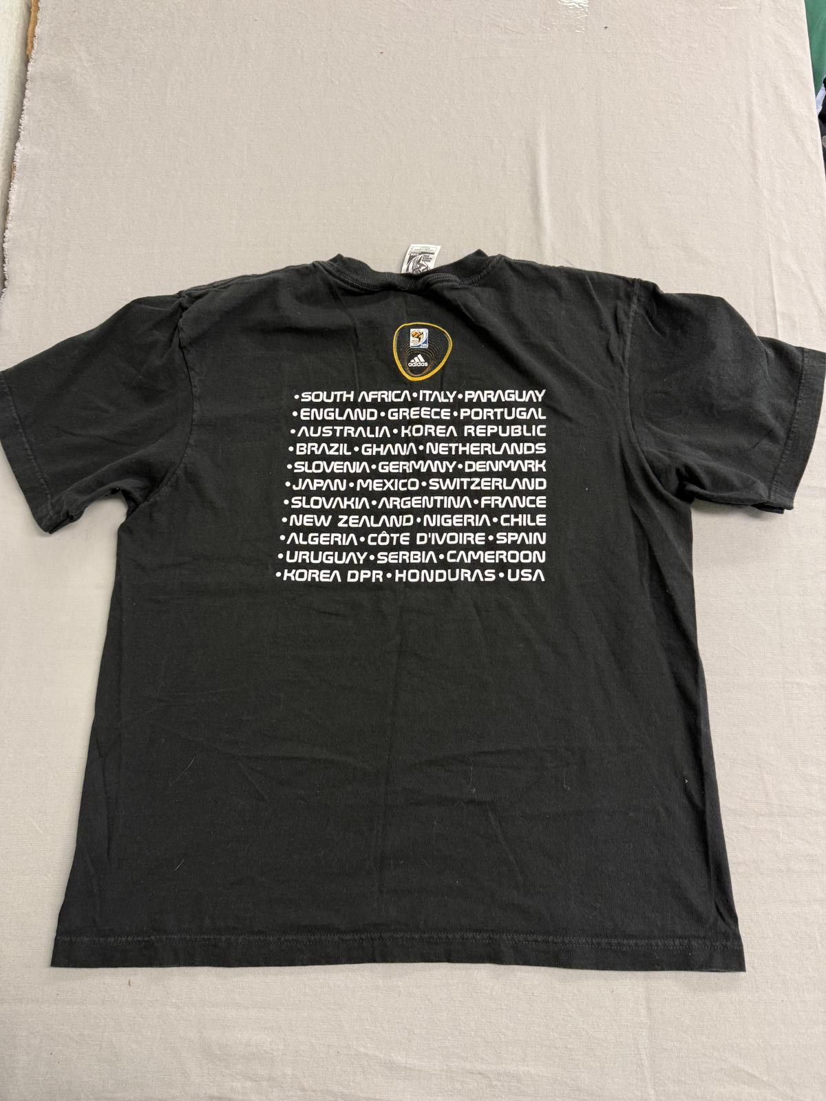 Adidas Fifa South Africa World Cup 2010 T-hirt 1 Stage 32 Countries Size US L / EU 52-54 / 3 - 2 Thumbnail