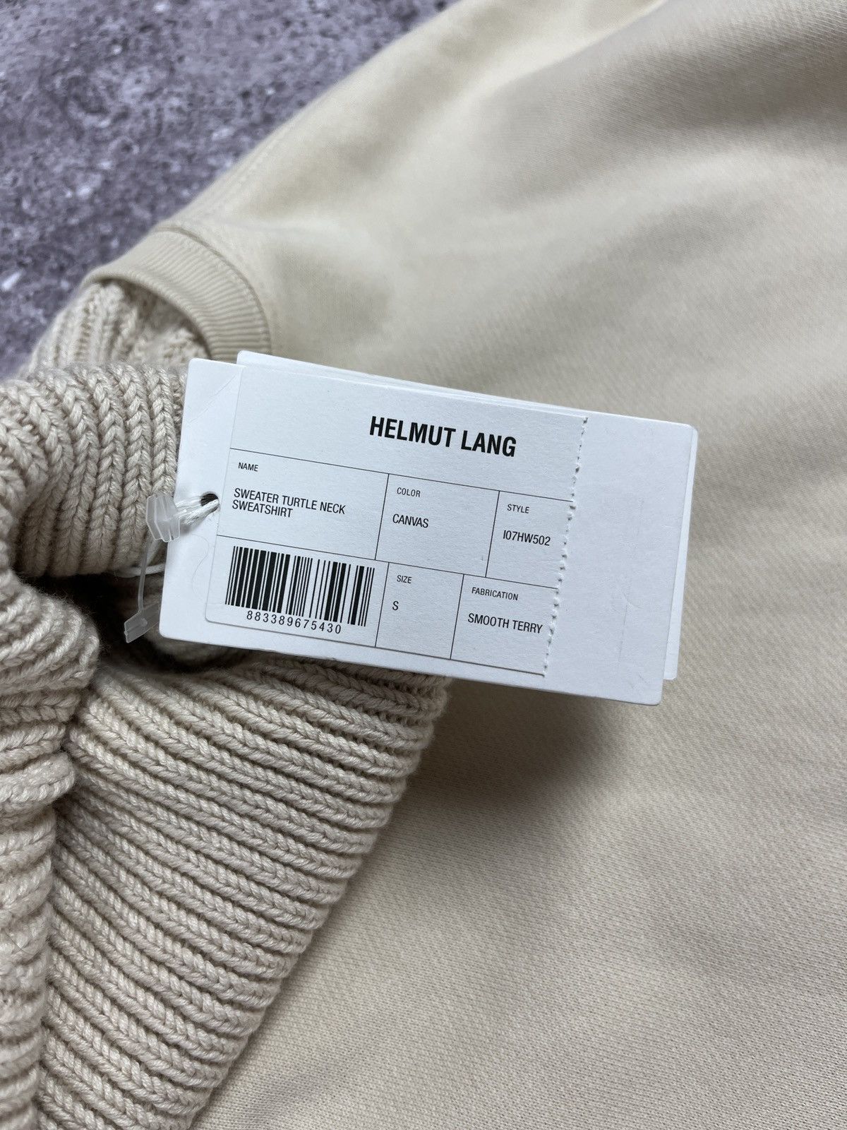 Helmut Lang Helmut Lang Sweater Turtle Neck Sweatshirt Size S / US 4 / IT 40 - 15 Thumbnail