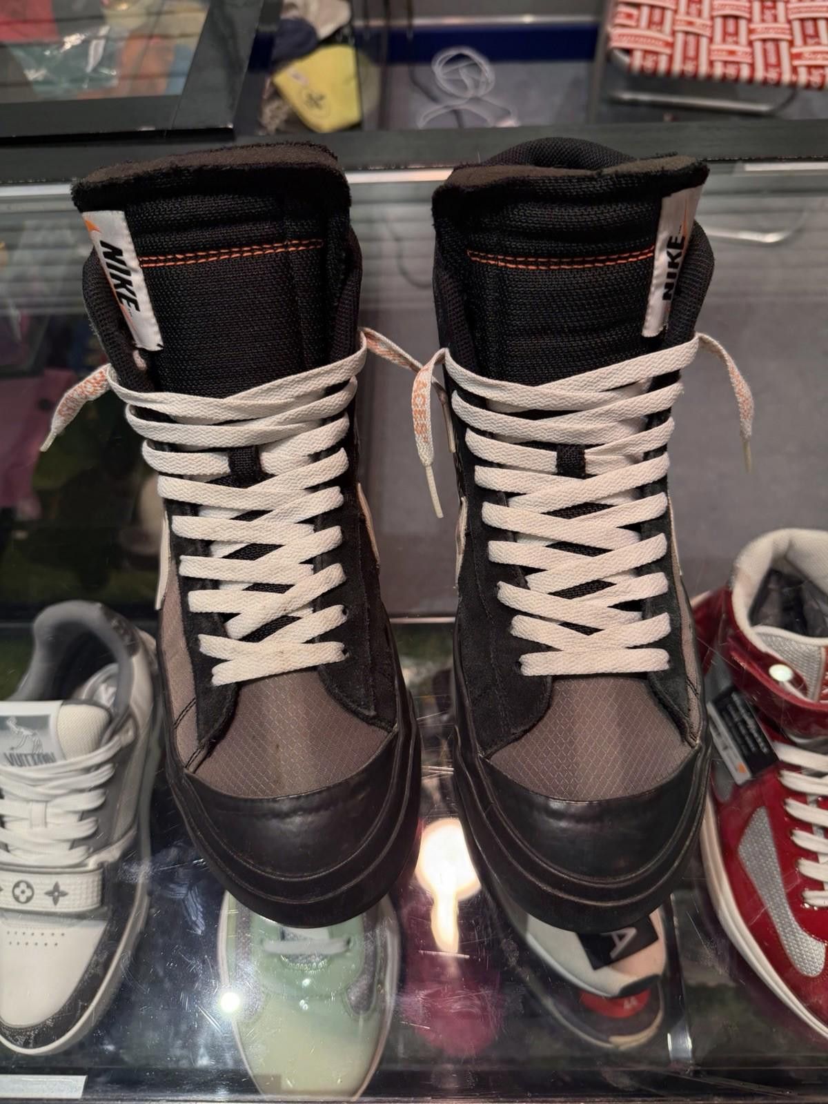 Nike Nike Blazer Mid Off-White Black Grim Reaper 2018 - 10.5 Size US 10.5 / EU 43-44 - 5 Thumbnail