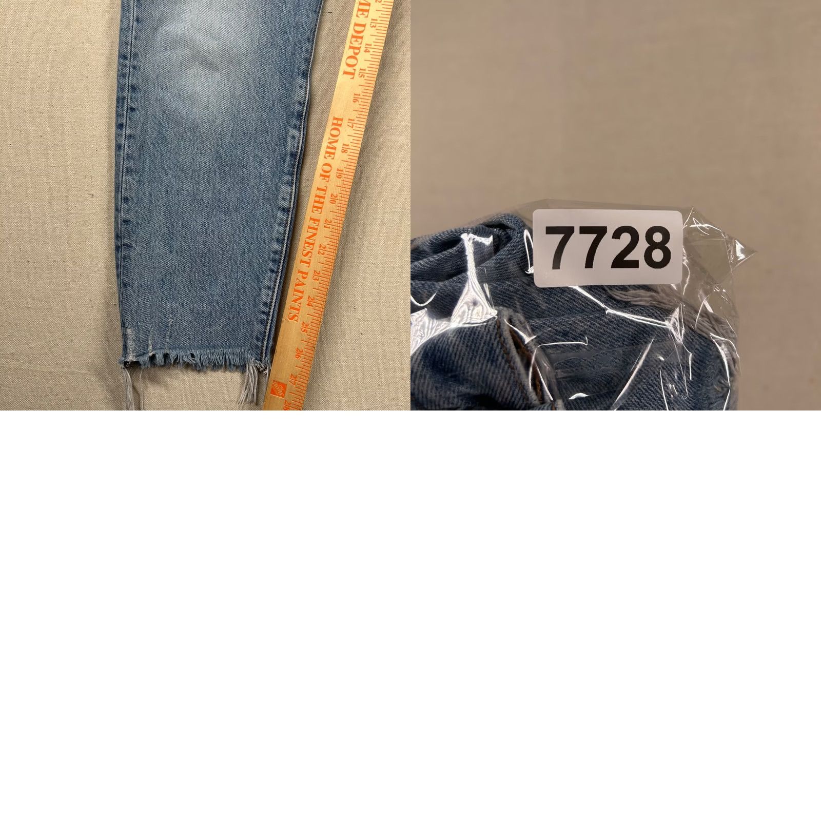 Levi's VINTAGE Levi's Premium Jeans Womens 31 Wedgie Raw Hem Taper Skater Grunge 33x27 Blue 100% Cotton Denim Jeans WomensGirls MensNotApplicable Size 24" / US 00 / IT 34 - 9 Thumbnail