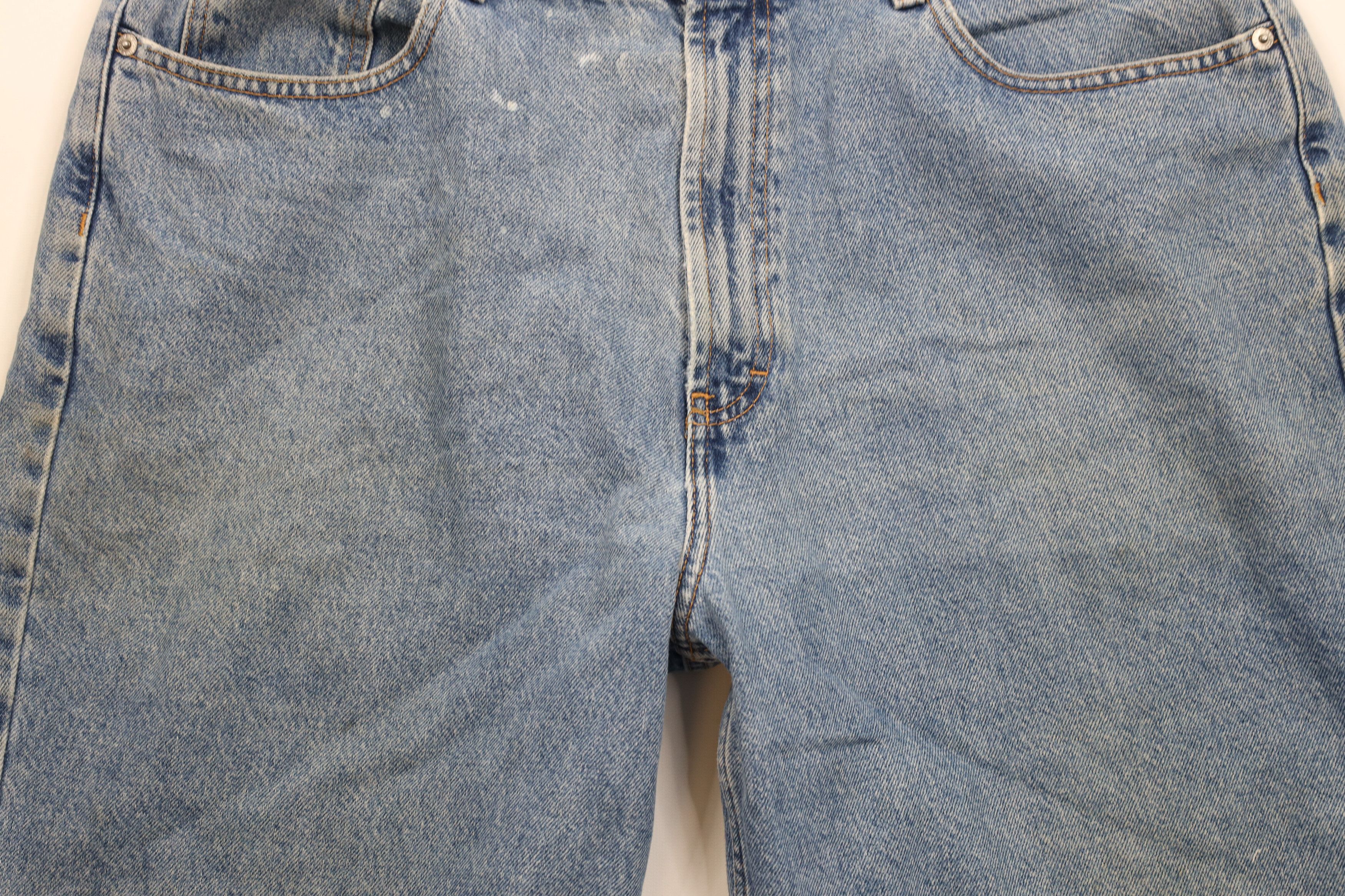 Calvin Klein × Vintage Vintage 90s Calvin Klein Relaxed Fit Denim Jean Shorts Jorts Size US 38 / EU 54 - 3 Thumbnail
