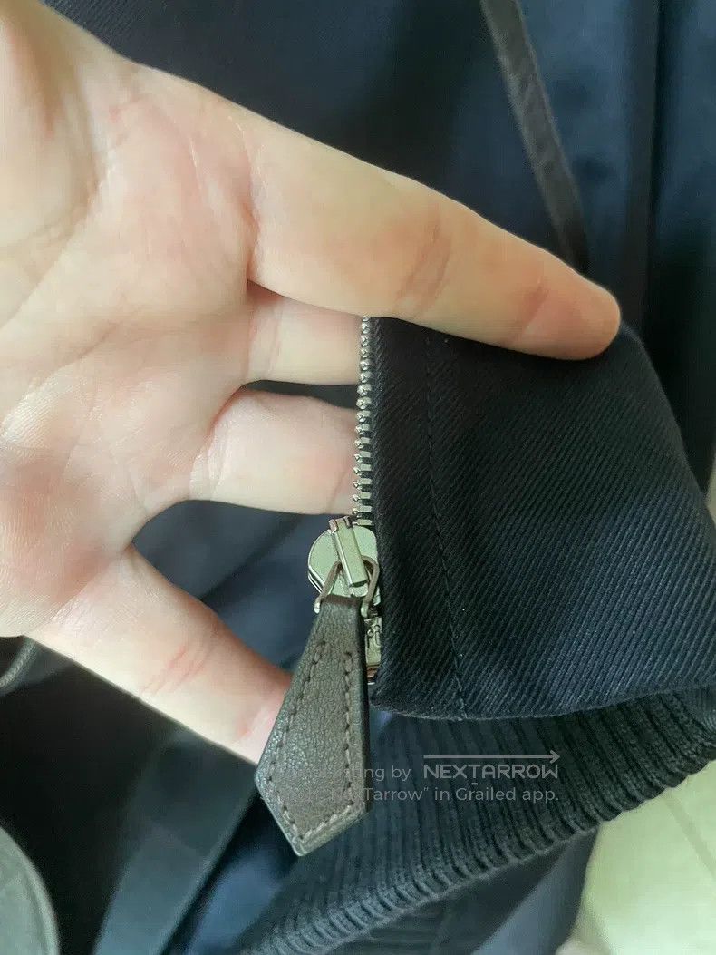 Hermes Hermes Twill fabric jacket with lamb leather details, ragl Size US M / EU 48-50 / 2 - 7 Thumbnail