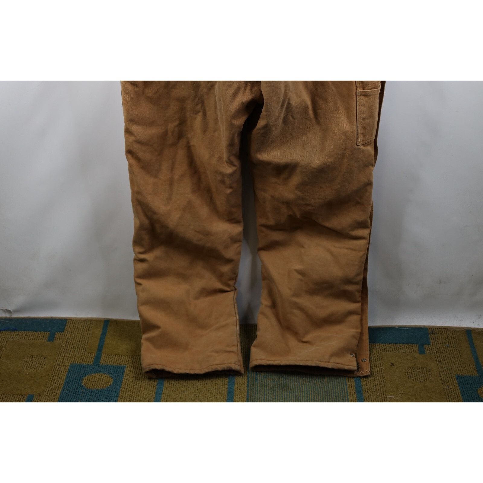 Vintage Vintage 90s Streetwear Quilted Canvas Coveralls Size US 36 / EU 52 - 24 Thumbnail