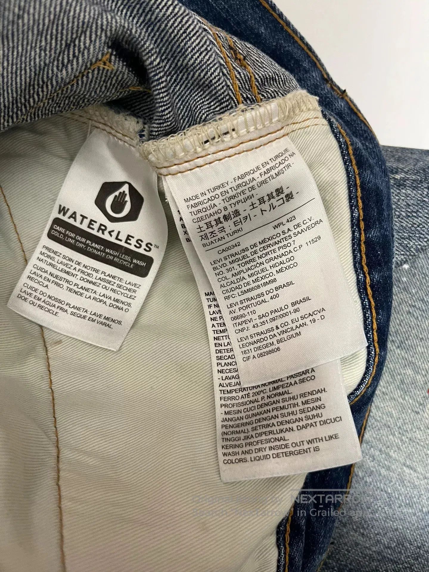 Levi's vintage distressed denim jeans by levi's. Size US 31 - 5 Thumbnail