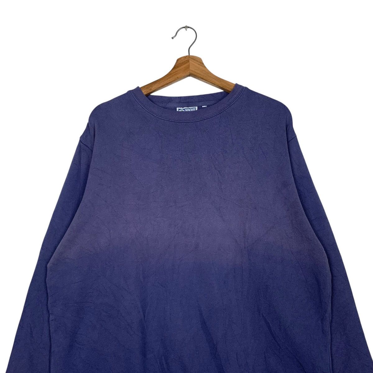 Other Vintage Y2K Discus Athletic Plain Crewneck Sweatshirt Size US XL / EU 56 / 4 - 2 Thumbnail
