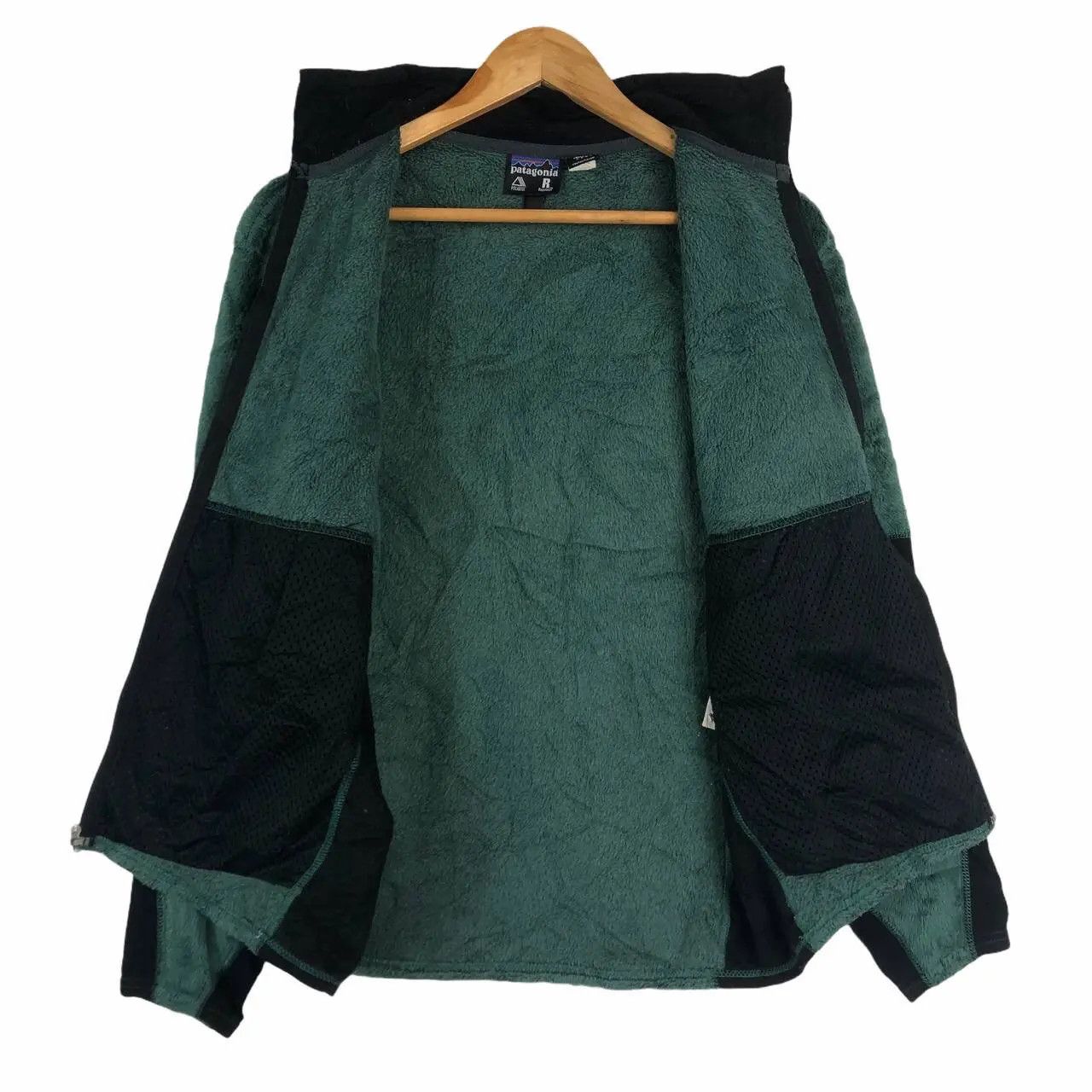 Patagonia Vtg 1999 PATAGONIA USA Polartec Regulator Green Fleece Size US S / EU 44-46 / 1 - 10 Thumbnail