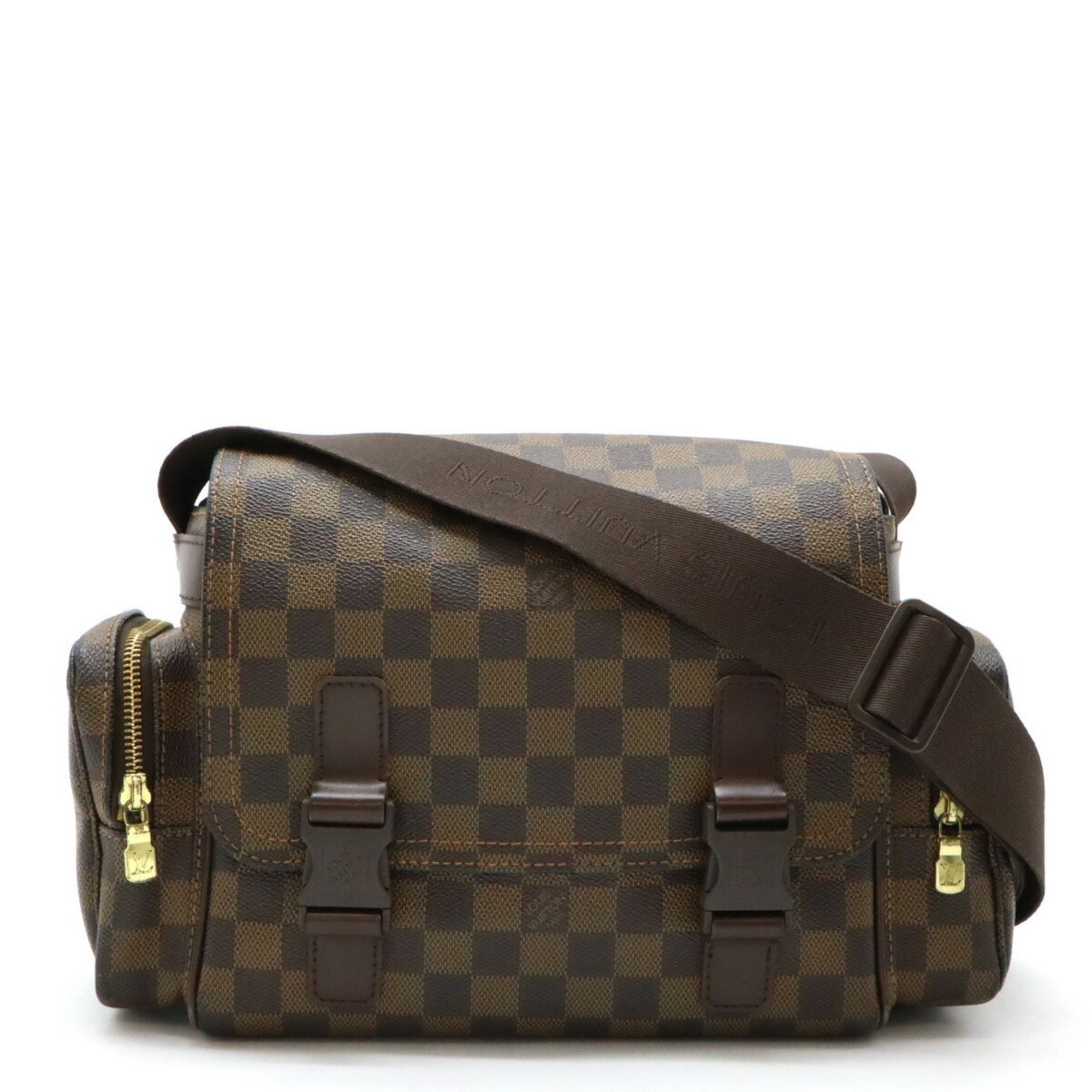 Louis Vuitton Damier Reporter Melville Shoulder Bag N51126 in Brown, Women's