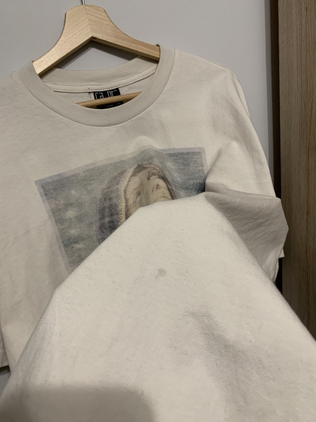 Vintage Saint Michael Holy Mother Graphic T-Shirt Size US XL / EU 56 / 4 - 9 Thumbnail