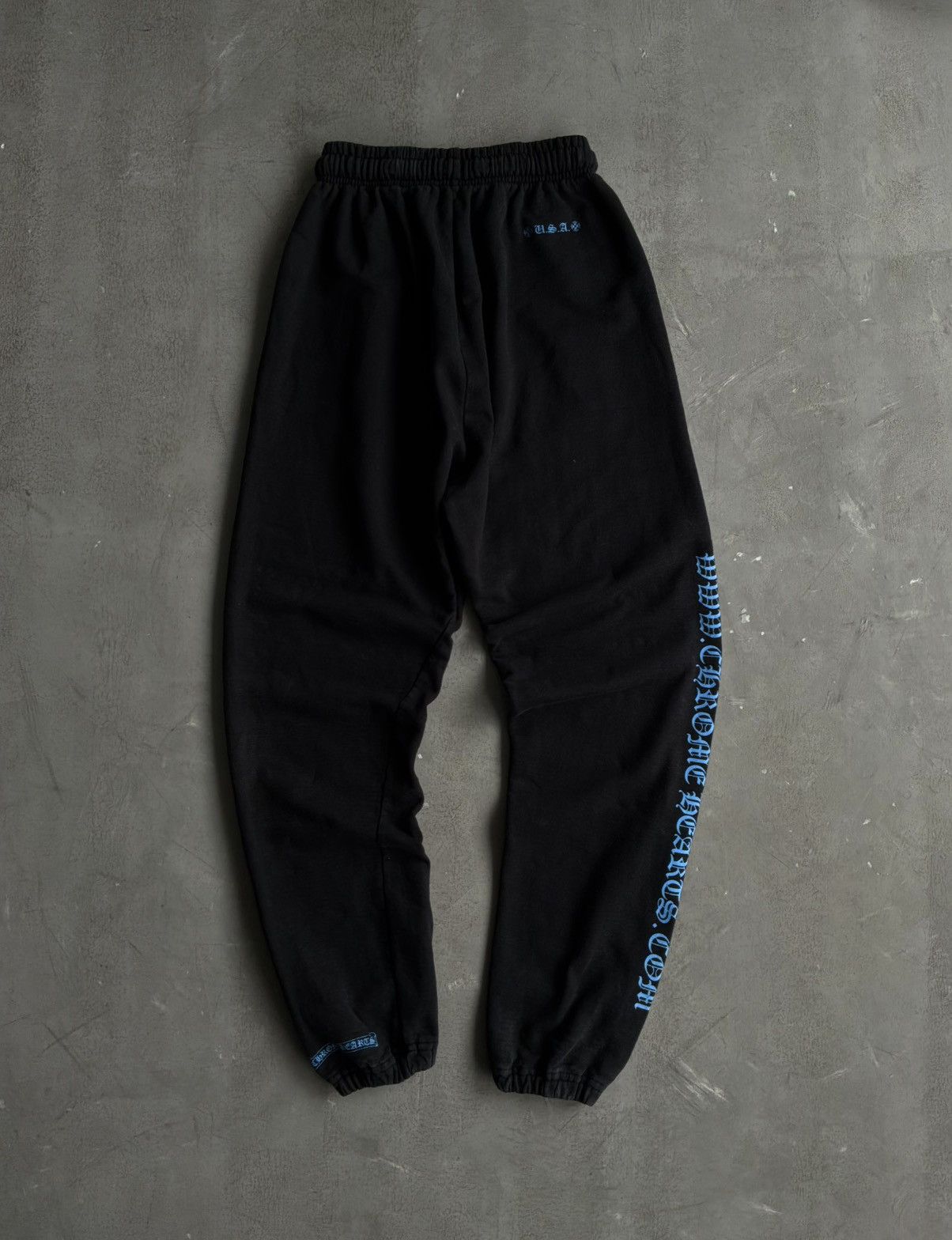 Chrome Hearts Chrome Hearts - Website Script Sweat Pants Size US 29 - 2 Thumbnail