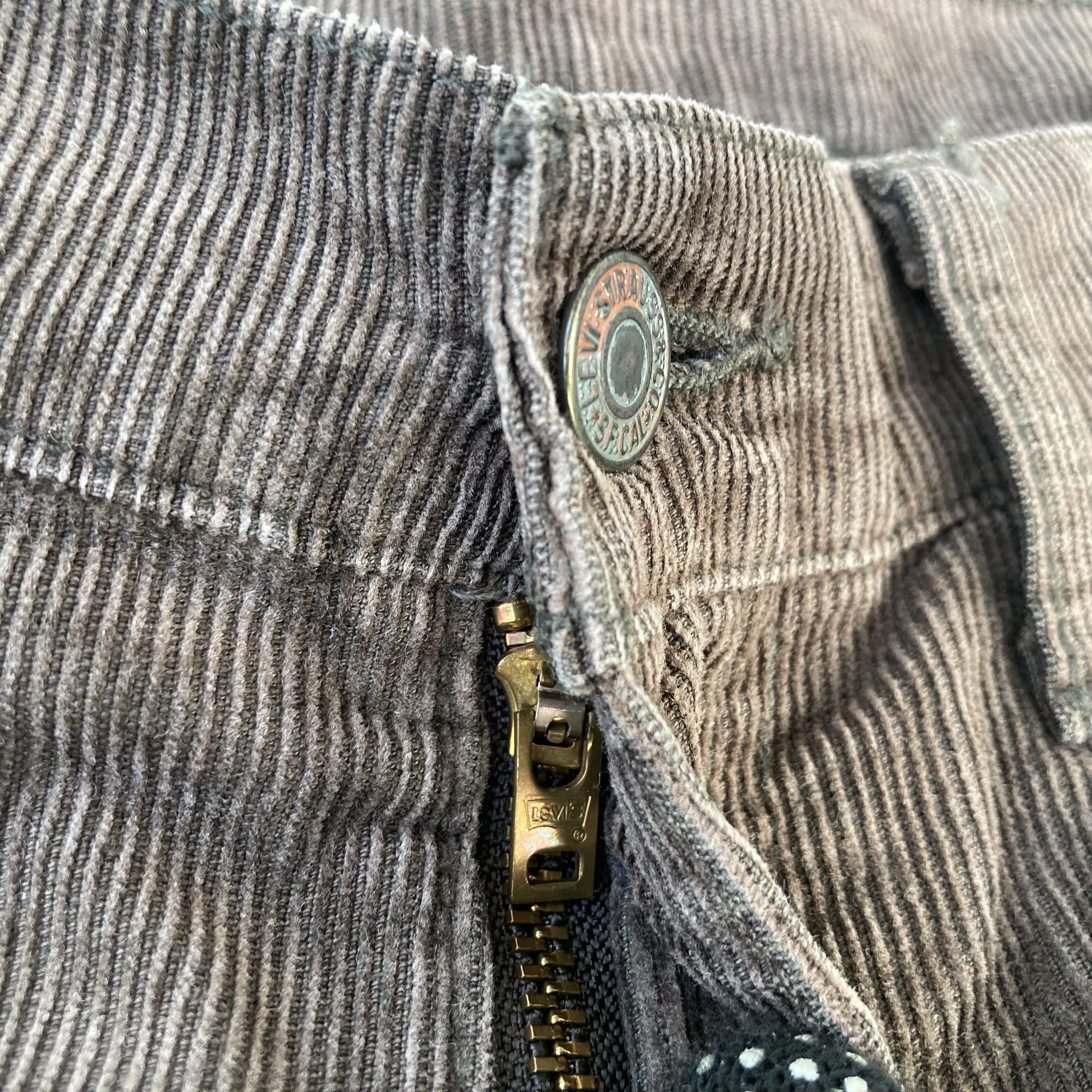 Levi's 34x32 Vintage Levis 517 Denim Corduroy Flare Bootcut Jeans Size US 34 / EU 50 - 5 Thumbnail