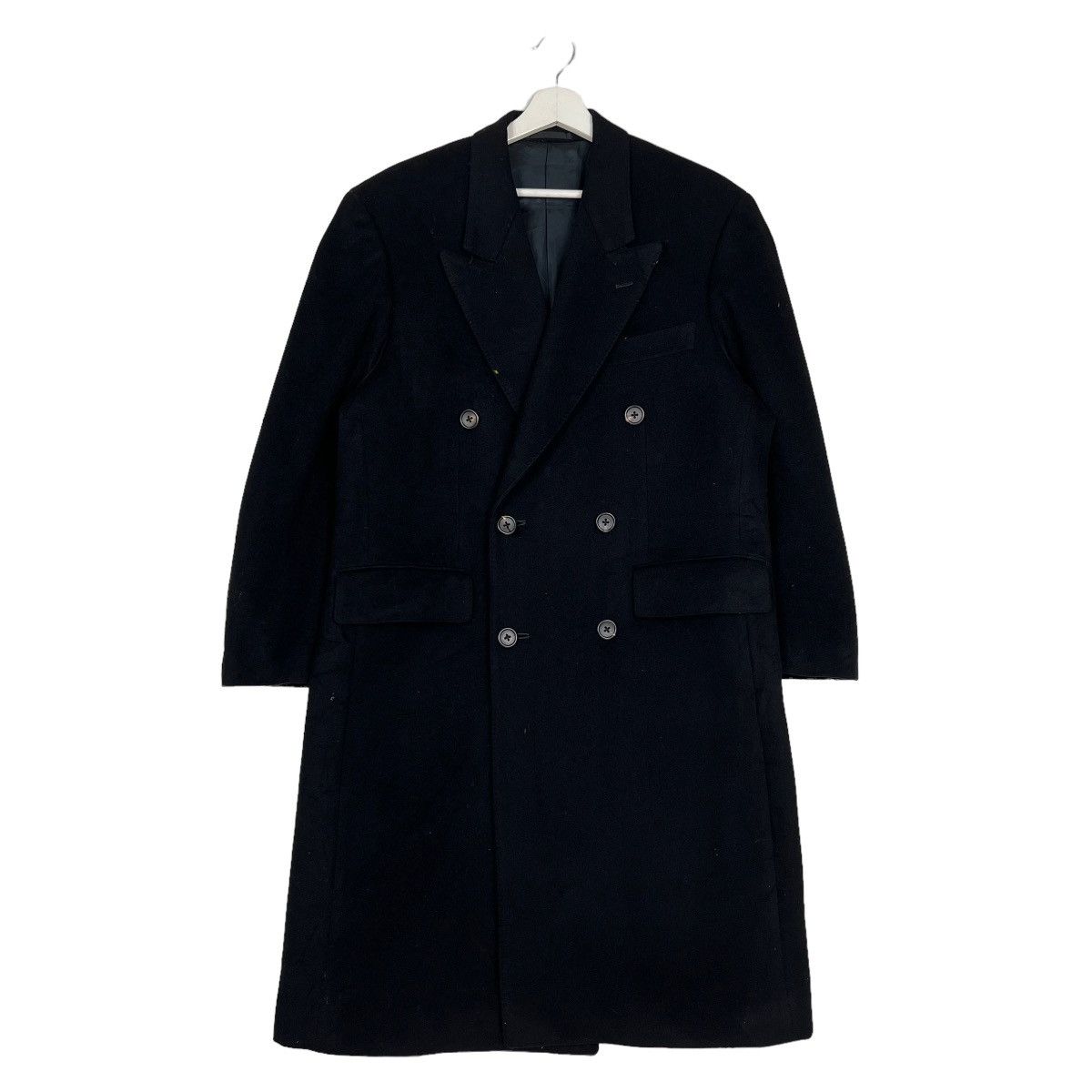 Other 🔥 BOLDFACE DOUBLE BREASTED CASHMERE OVERCOAT Size US L / EU 52-54 / 3 - 3 Thumbnail