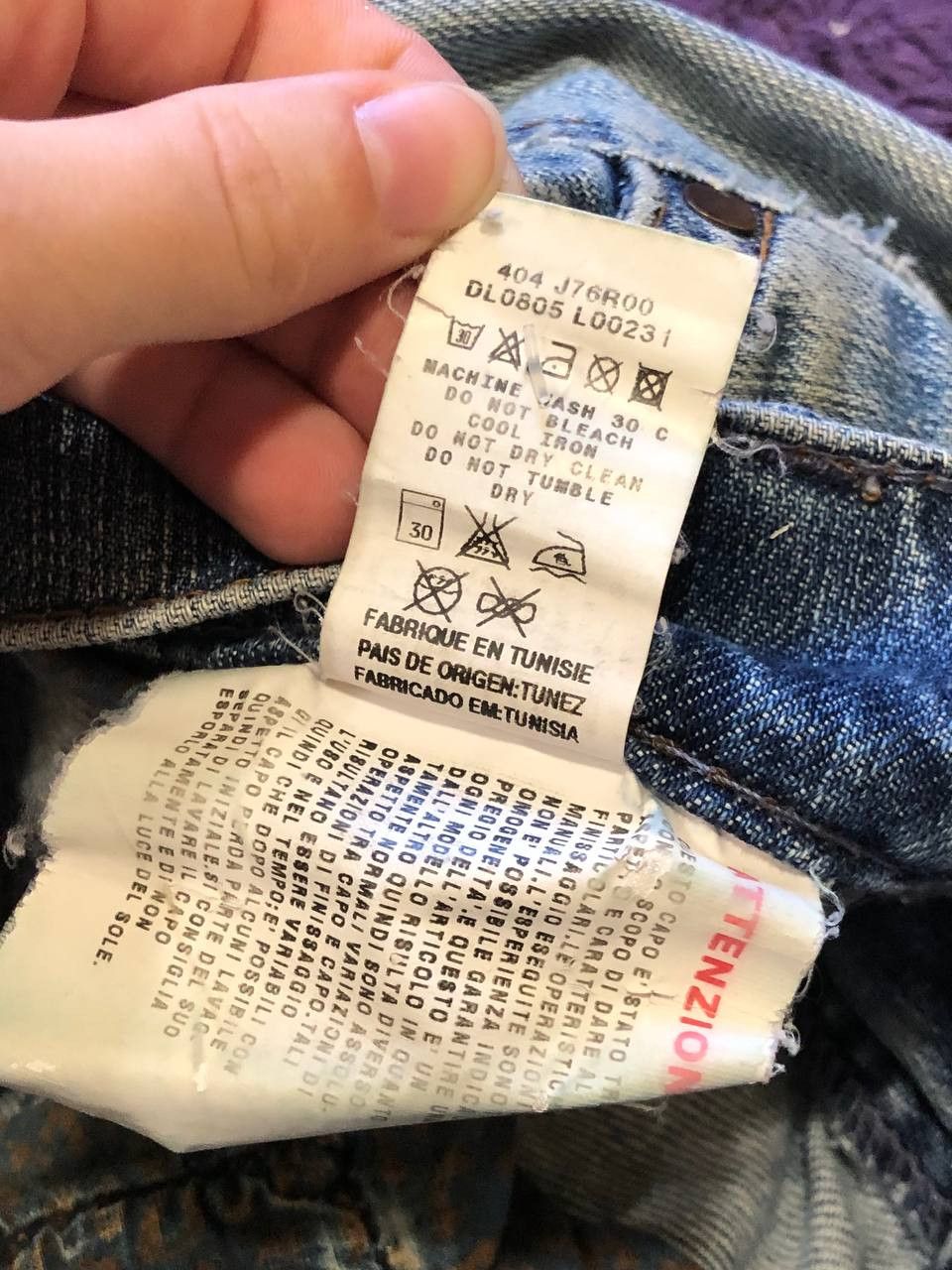 Miss Sixty Vintage Miss Sixty Faded Denim Jeans Y2K Size 26 Size 26" / US 2 / IT 38 - 5 Thumbnail