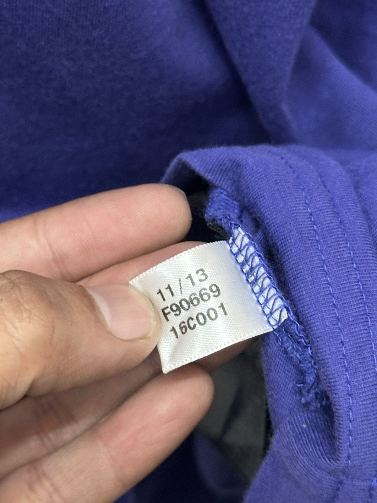 Y-3 AW13 Y-3 Yohji Yamamoto Purple T-shirt Size US M / EU 48-50 / 2 - 8 Thumbnail